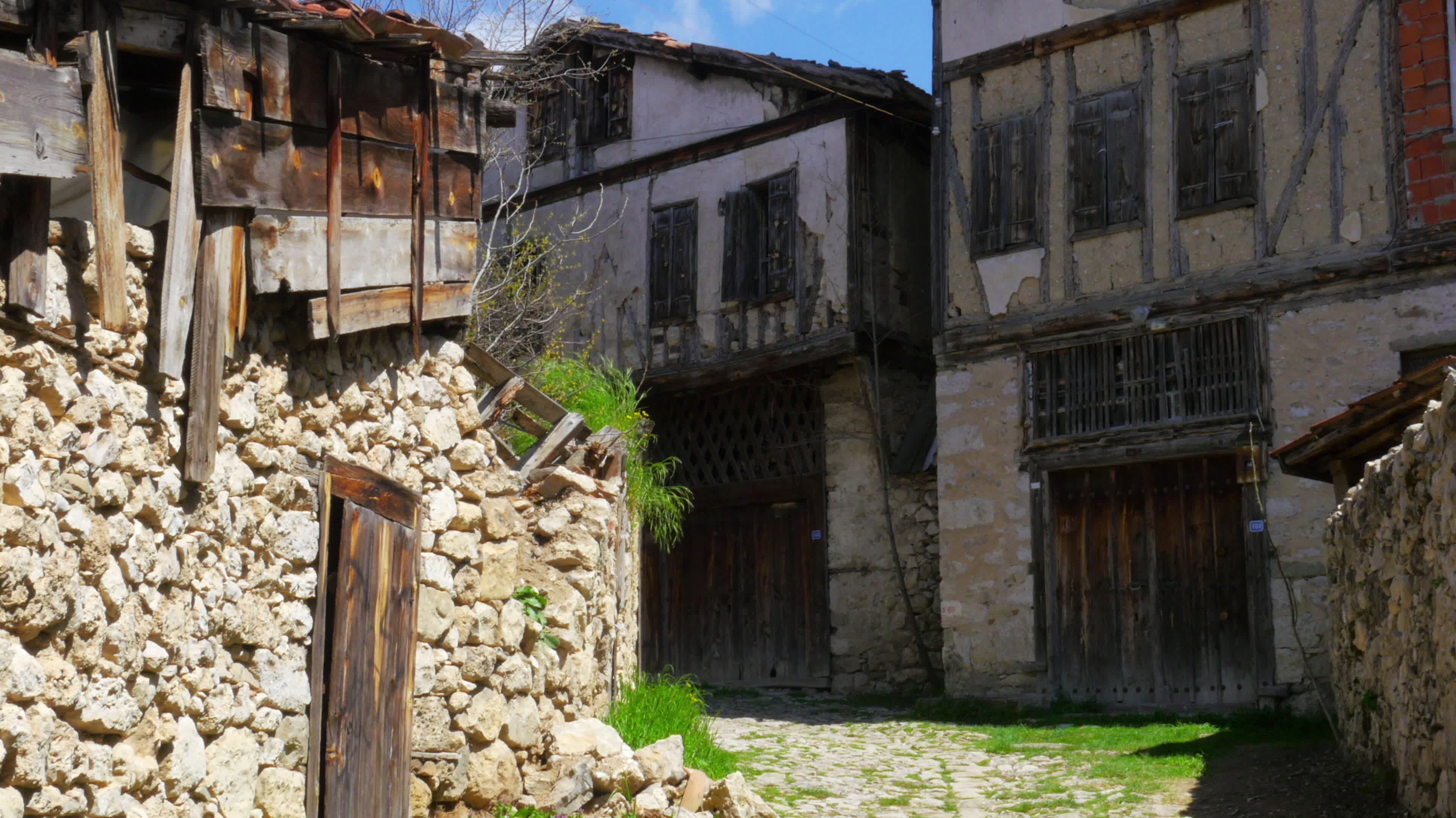 Anatolian village view, Traditional Ottoman ambiance, Turkish countryside, Rural beauty, 3840x2160 4K Desktop