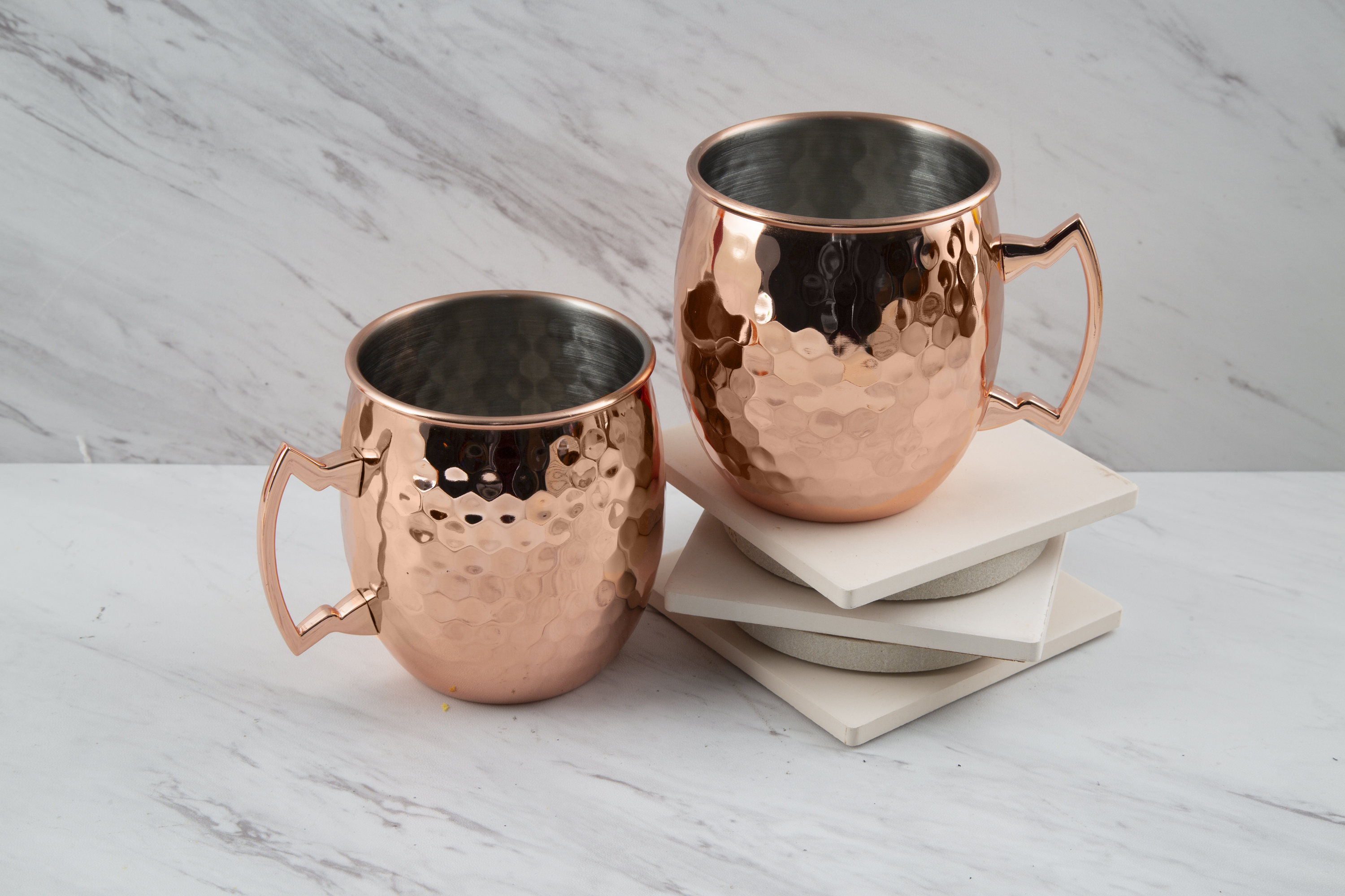 Copper Moscow mule mugs, Set of 2, Better Homes & Gardens, 3000x2000 HD Desktop