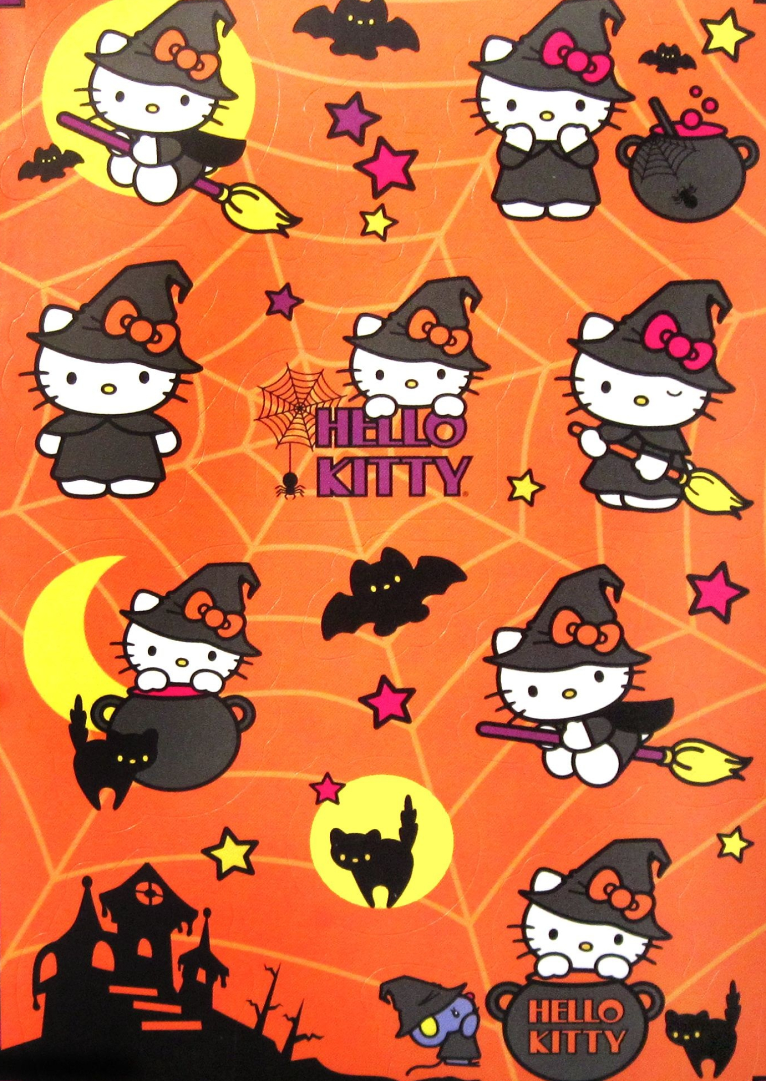Hello Kitty Halloween, Adorable spookiness, Cute Halloween theme, Hello Kitty festivities, 1520x2150 HD Phone