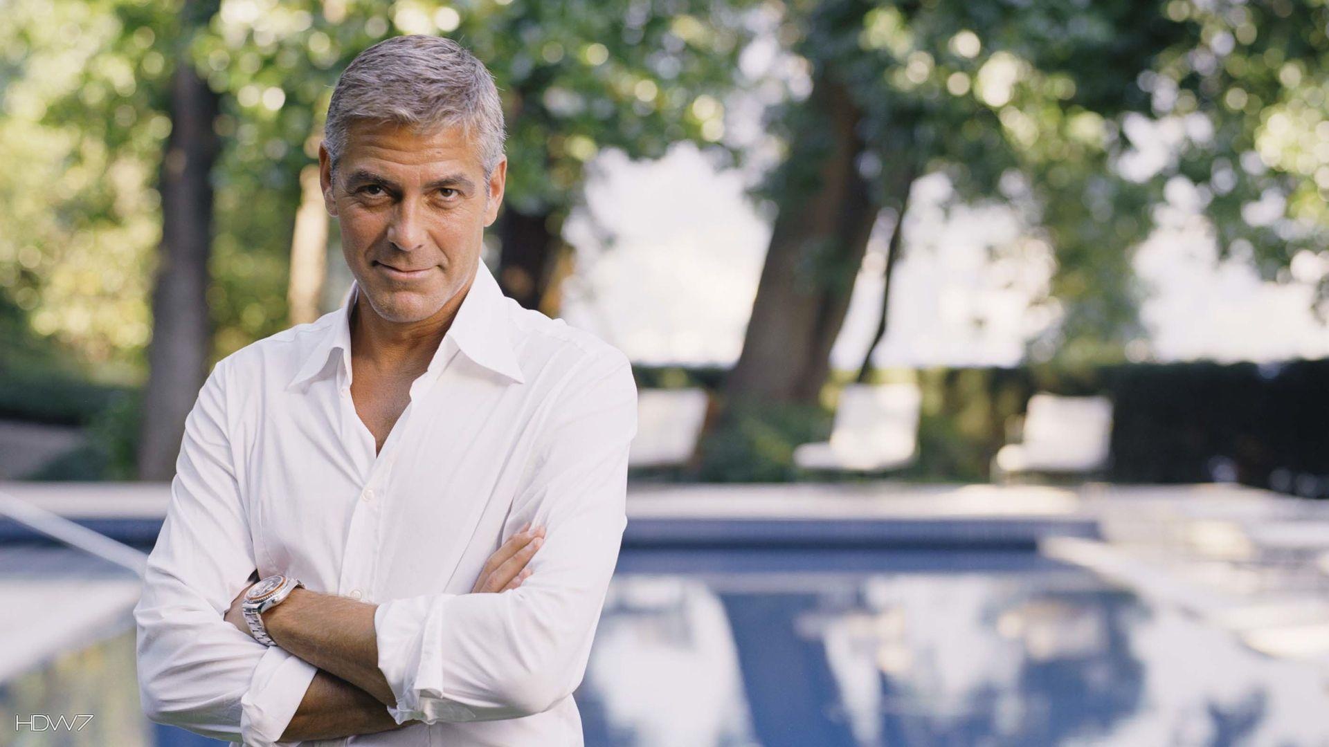 George Clooney, Iconic wallpapers, Hollywood legend, Enduring popularity, 1920x1080 Full HD Desktop