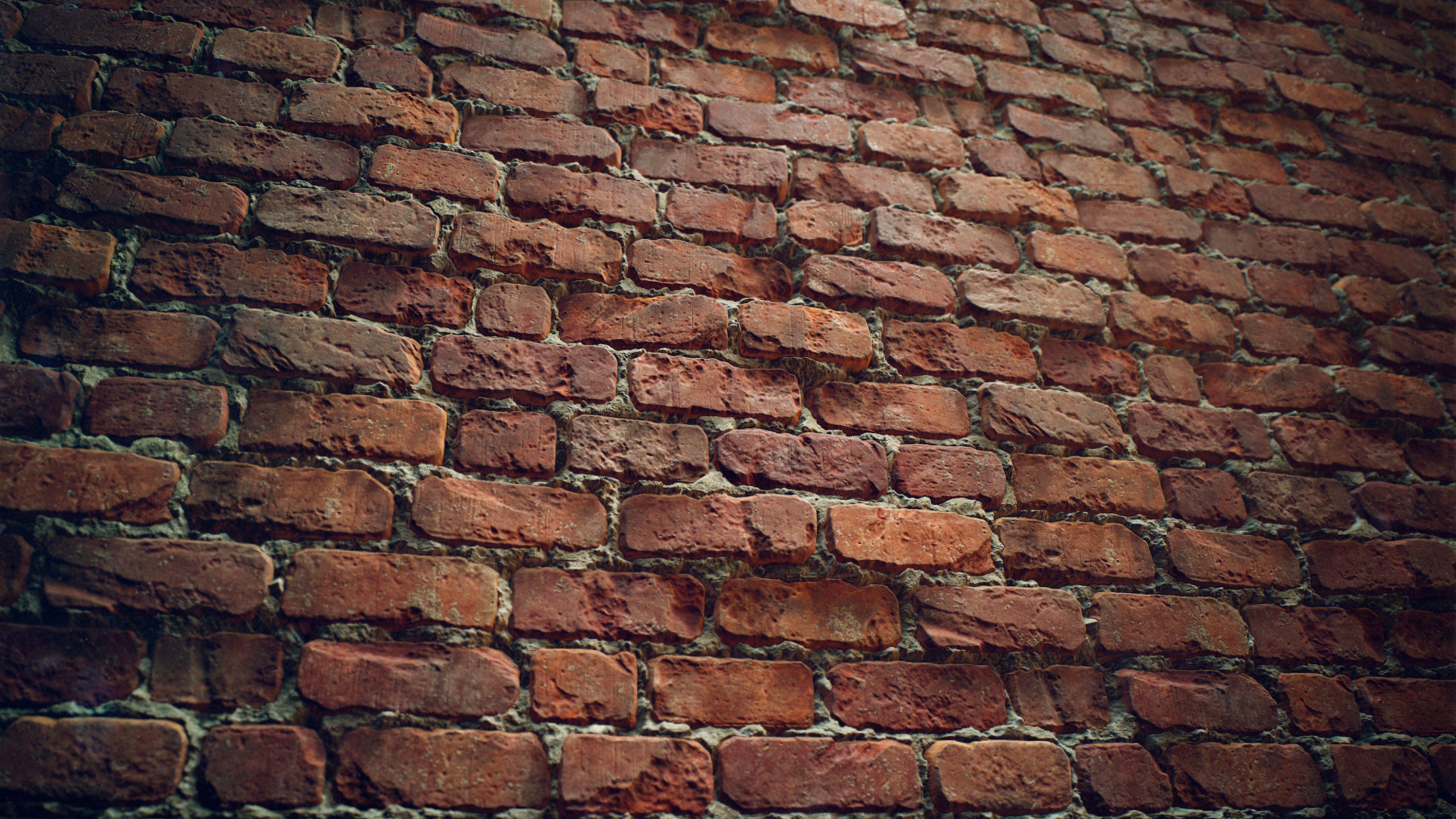 Roman age, Ancient brick wall, Historical significance, Authenticity preserved, 3840x2160 4K Desktop