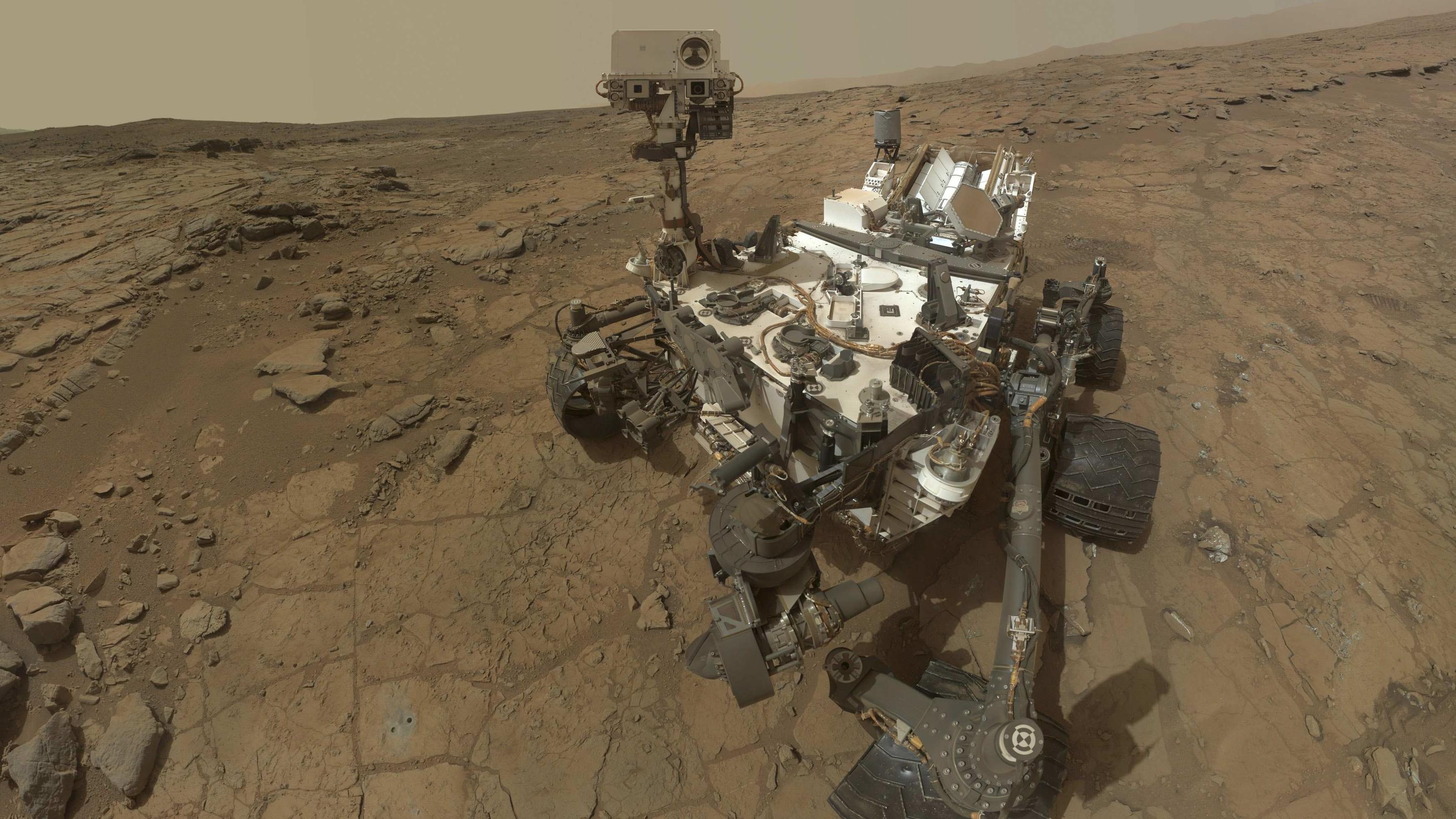 Life on Mars, Rover data, Radiation effect, Martian rock, 3200x1800 HD Desktop