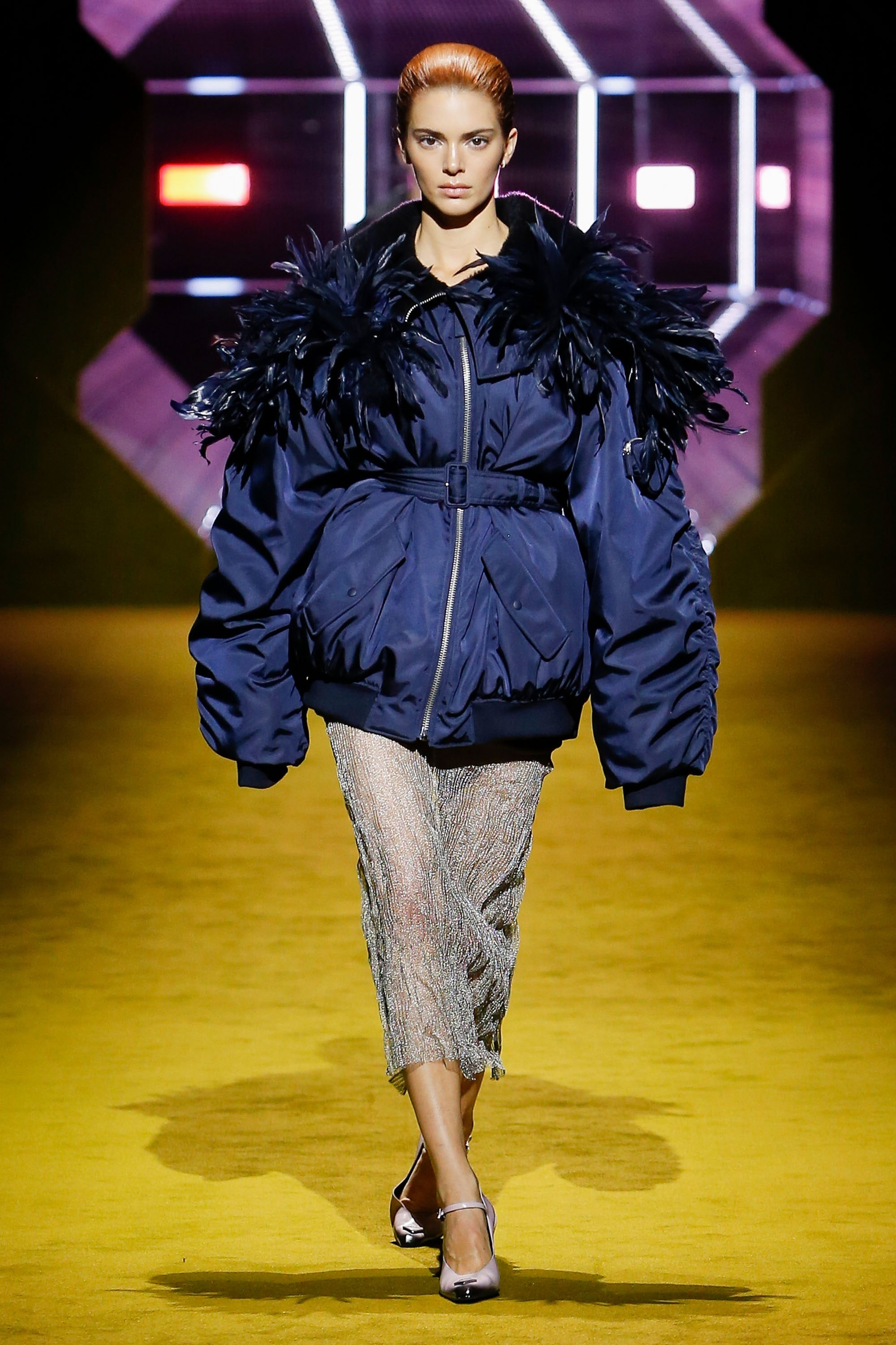 Prada: Fall Collection 2022, An Italian luxury fashion house, Runaway. 2000x3000 HD Background.