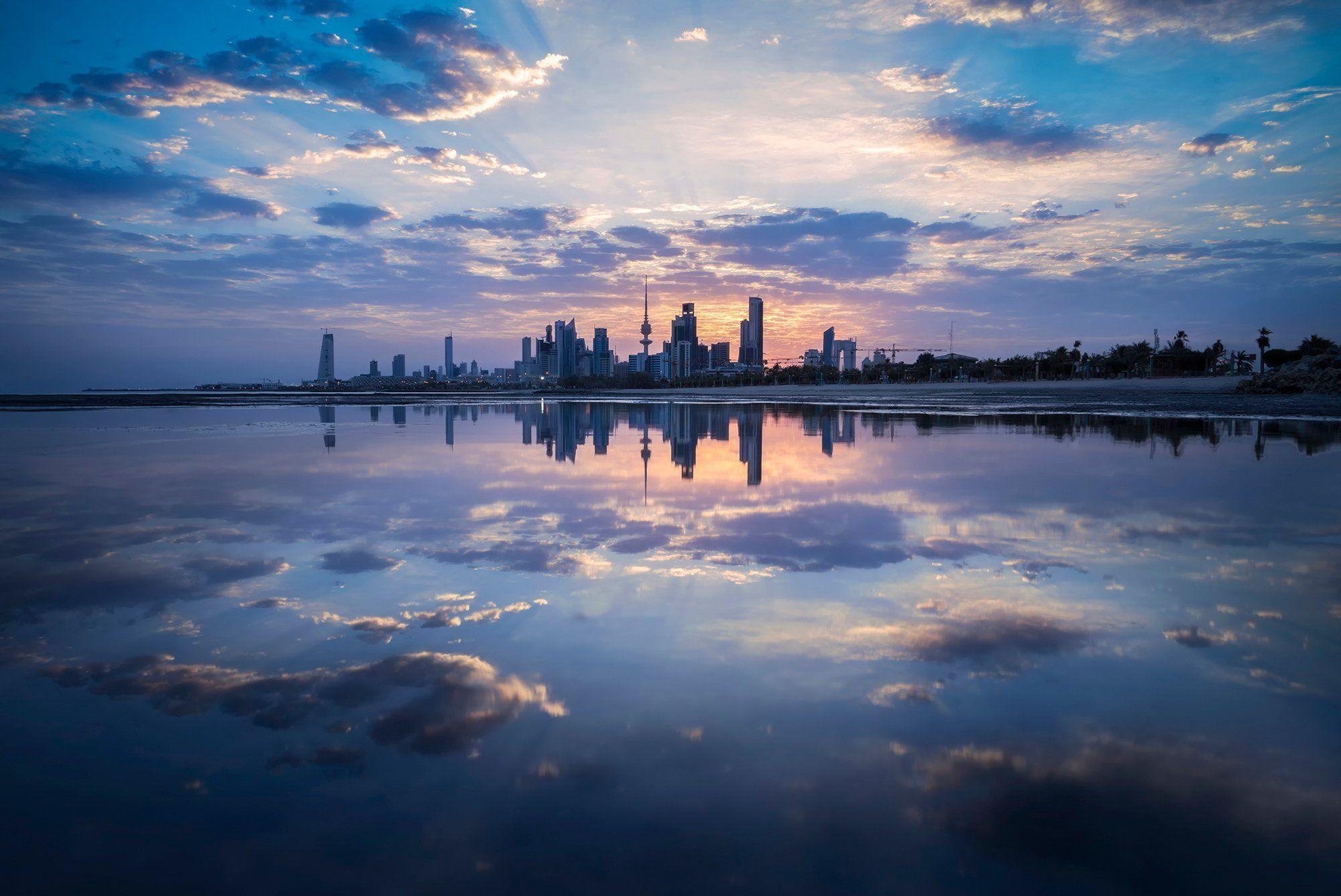 Kuwait City, Urban oasis, Futuristic skyline, Arabian charm, 2000x1340 HD Desktop
