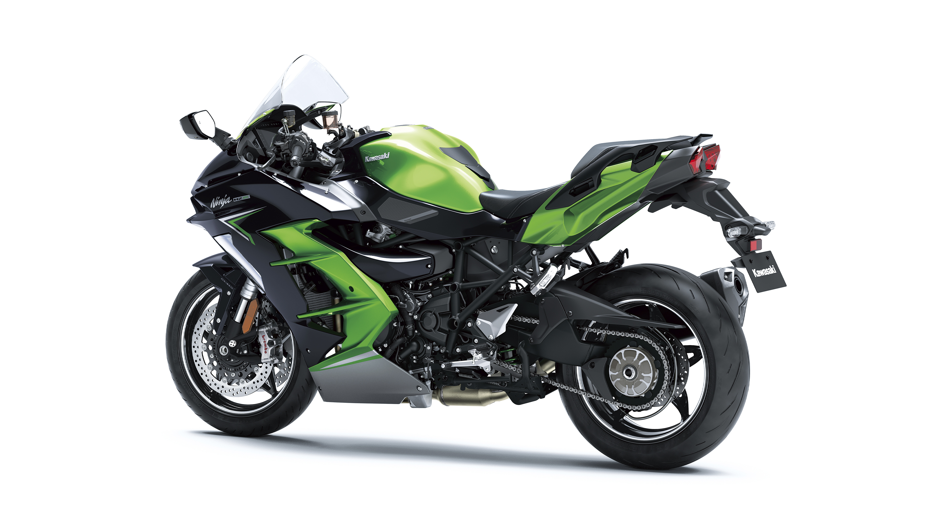 Kawasaki Ninja H2, SX 2022 model, Breathtaking images, Motorbike performance, 3840x2160 4K Desktop