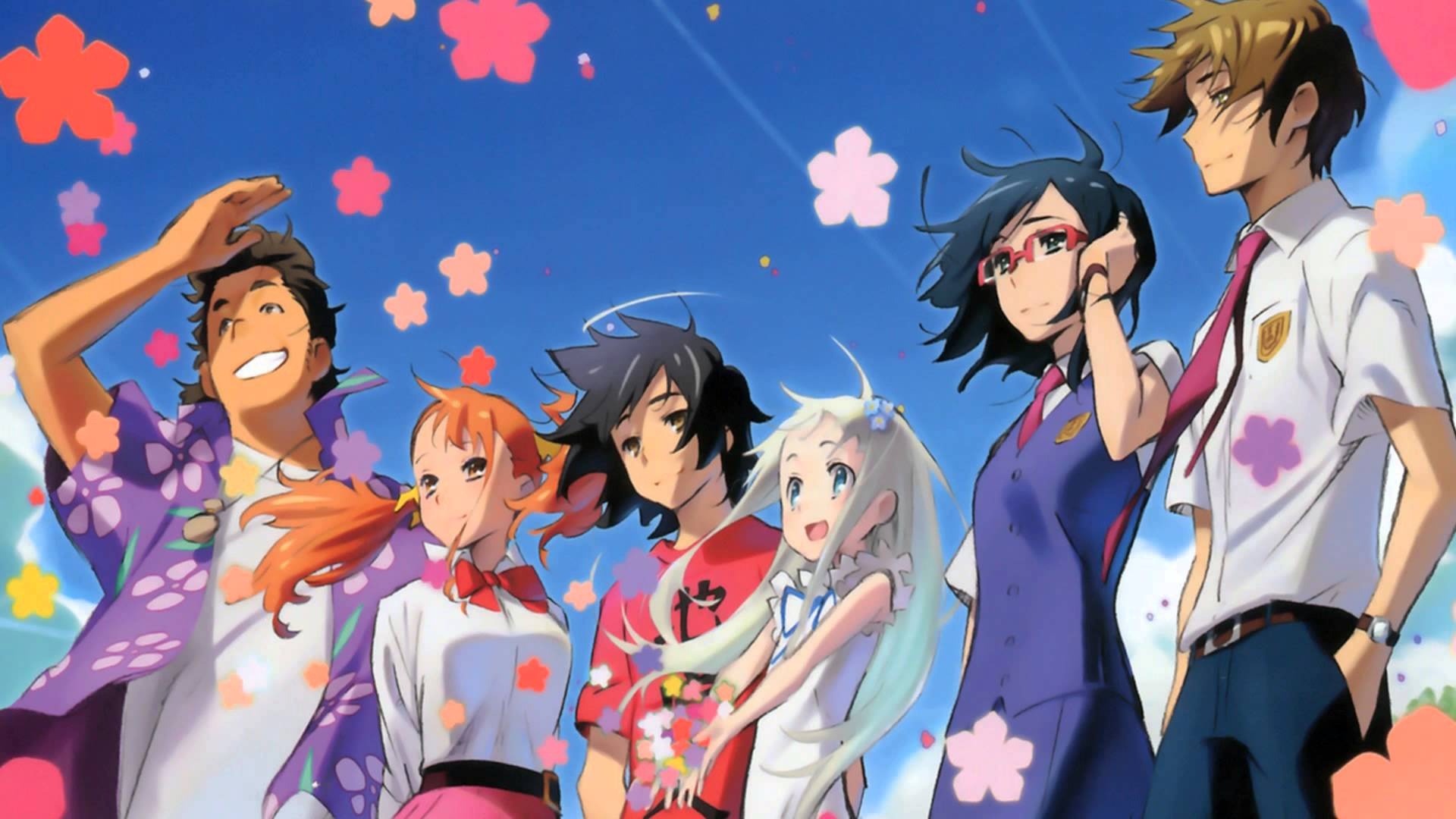 Anohana: The Flower We Saw That Day, Wallpaper collection, Anime series, Emotional storyline, 1920x1080 Full HD Desktop