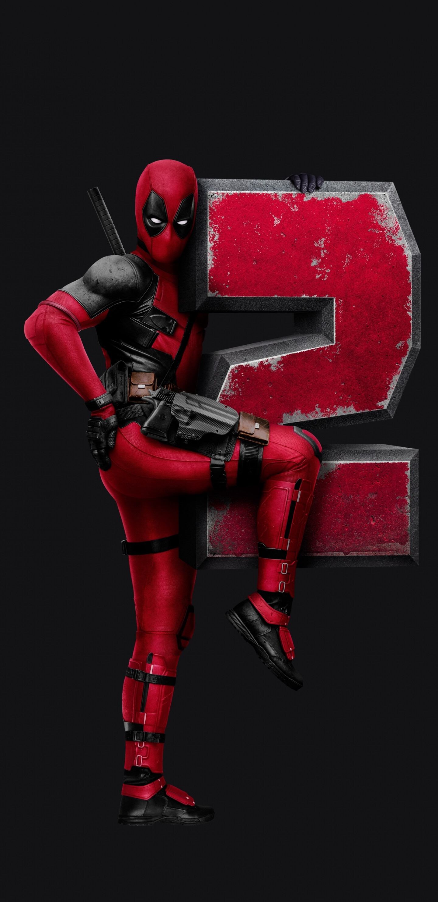 Deadpool: 2018 movie, The eleventh installment overall in the X-Men film series. 1440x2960 HD Background.