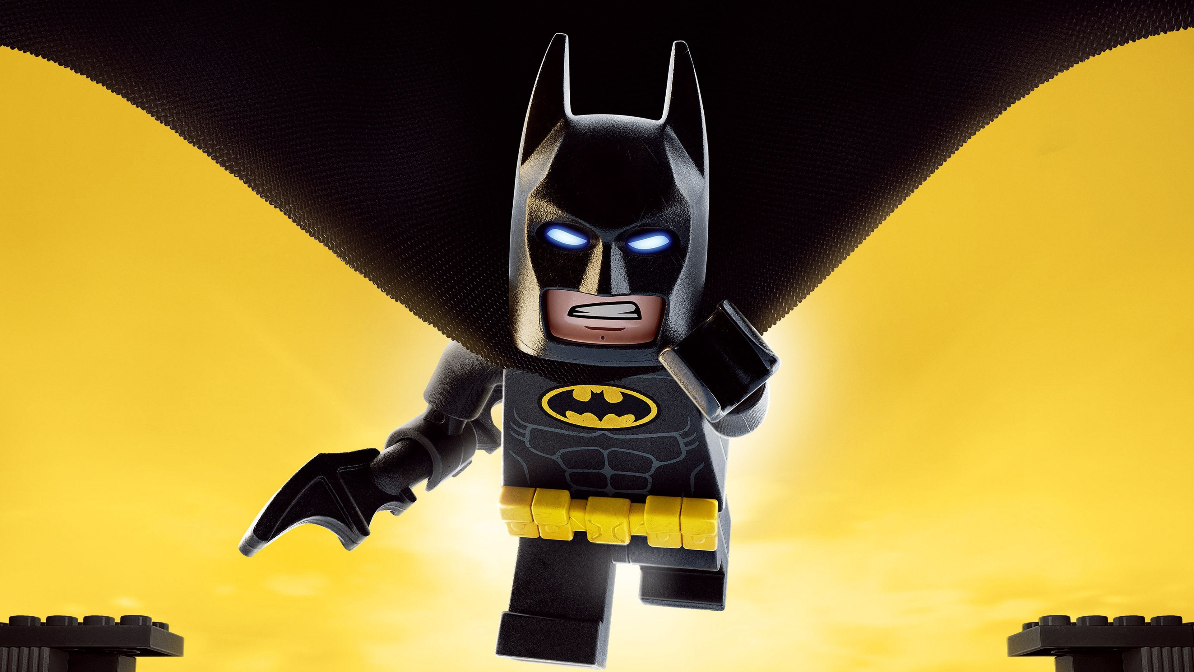 Lego Batman, Movie wallpapers, Dark Knight, Animated action, 3840x2160 4K Desktop