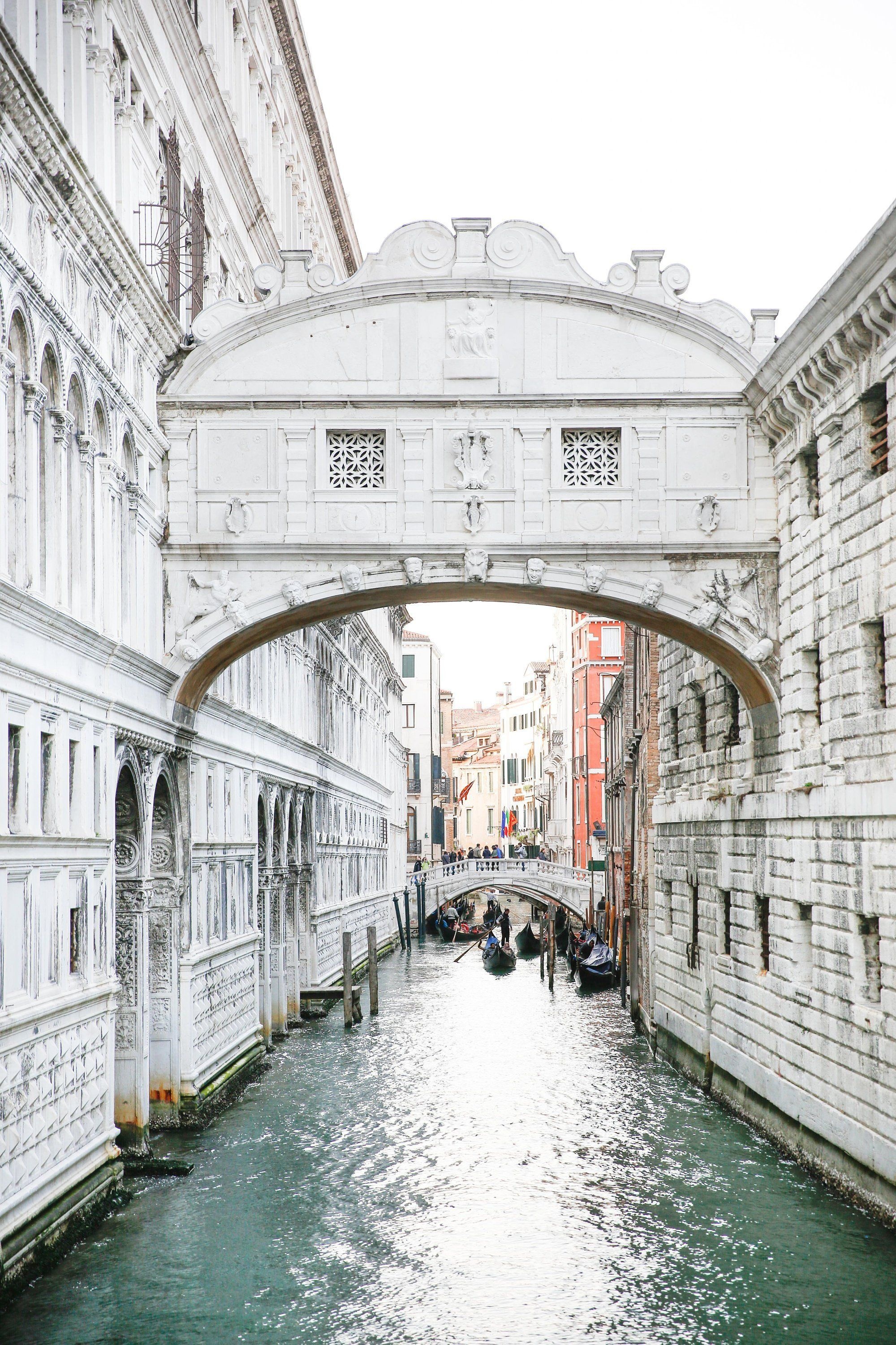 Italien Reisefotografie: Seufzerbrücke in Venedig, 2000x3000 HD Handy