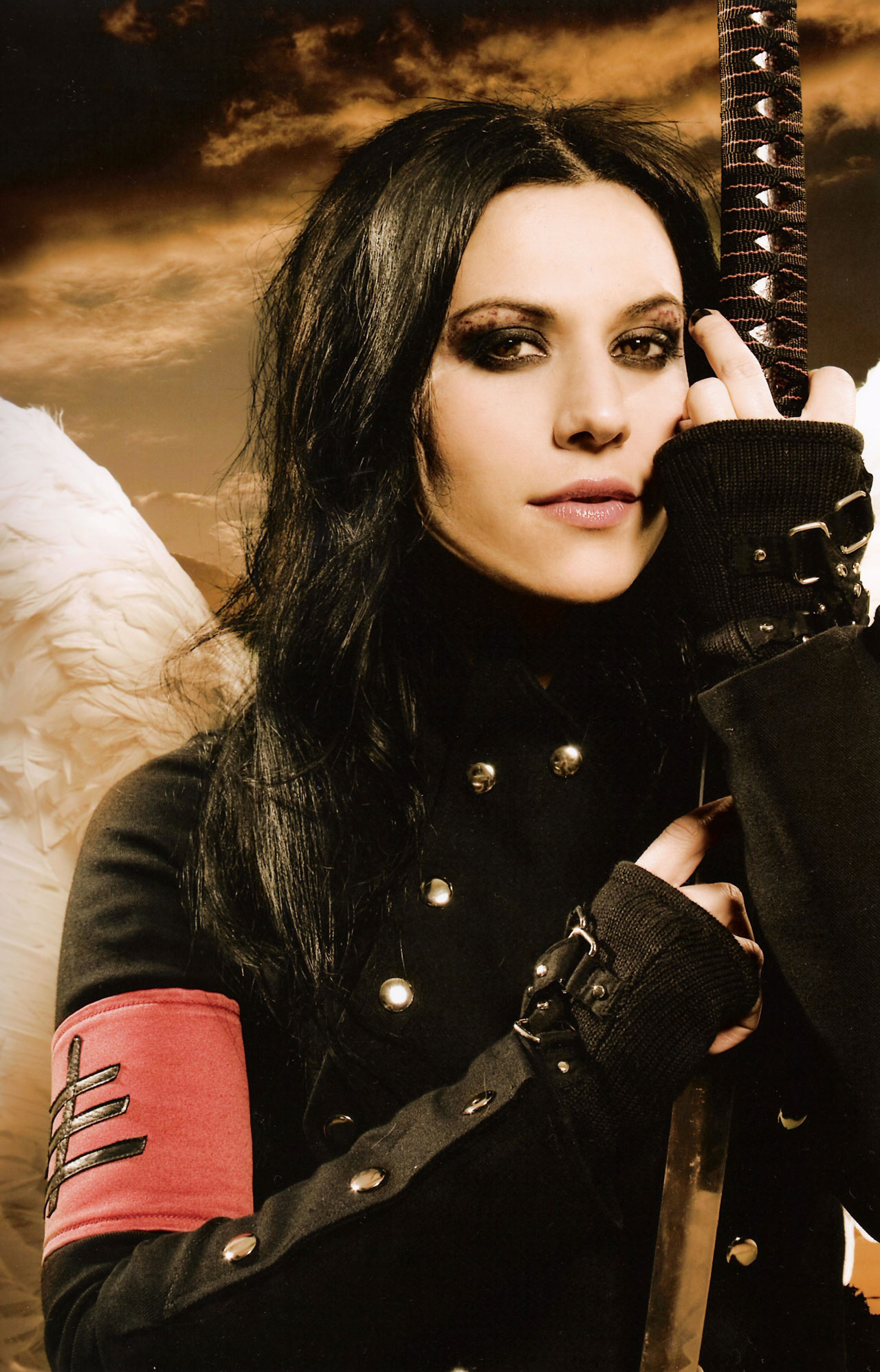 Cristina Scabbia, Music wallpapers, High-quality pictures, 4K resolution, 1280x2000 HD Handy