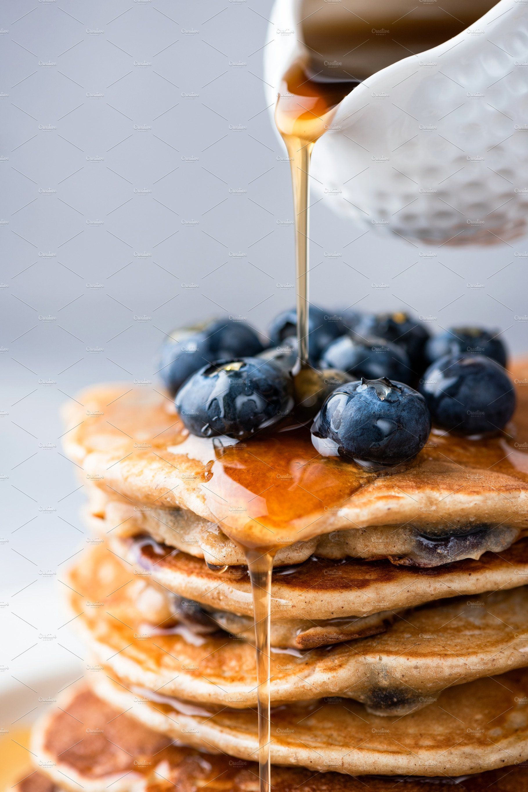 Maple syrup pour, Pancake stack, Honey sweetness, Delicious recipes, 1820x2730 HD Handy