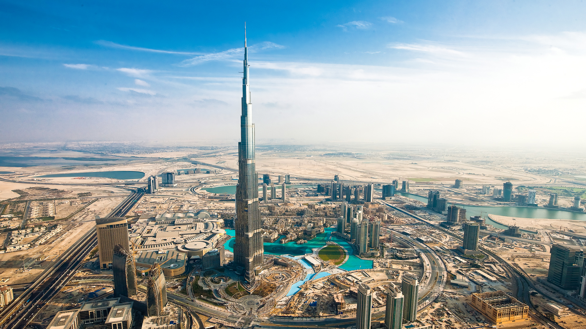 Middle East, Dubai cityscape, Exotic destinations, Urban architecture, 1920x1080 Full HD Desktop