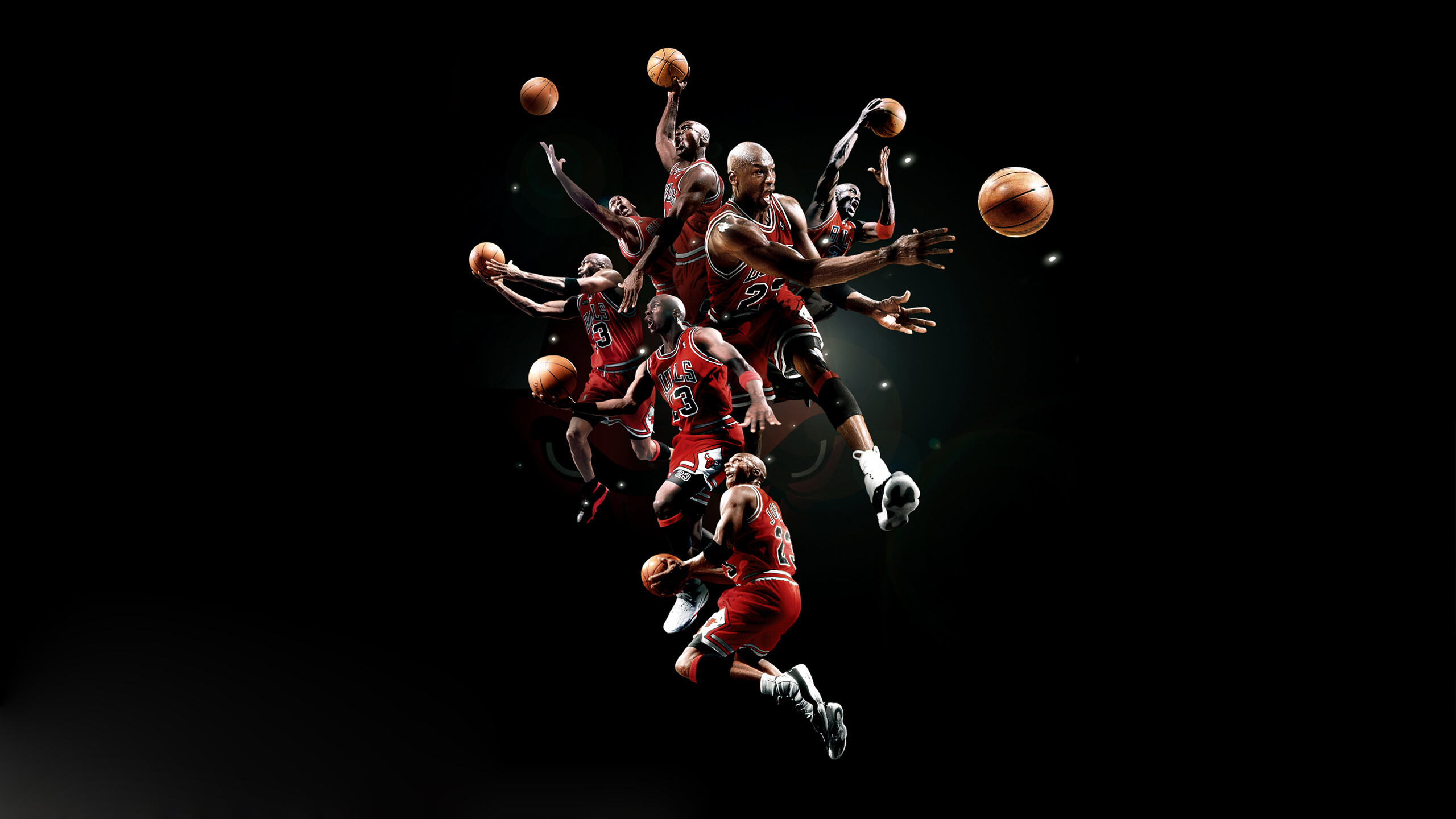 Michael Jordan: Five-time National Basketball Association Most Valuable Player. 2560x1440 HD Background.