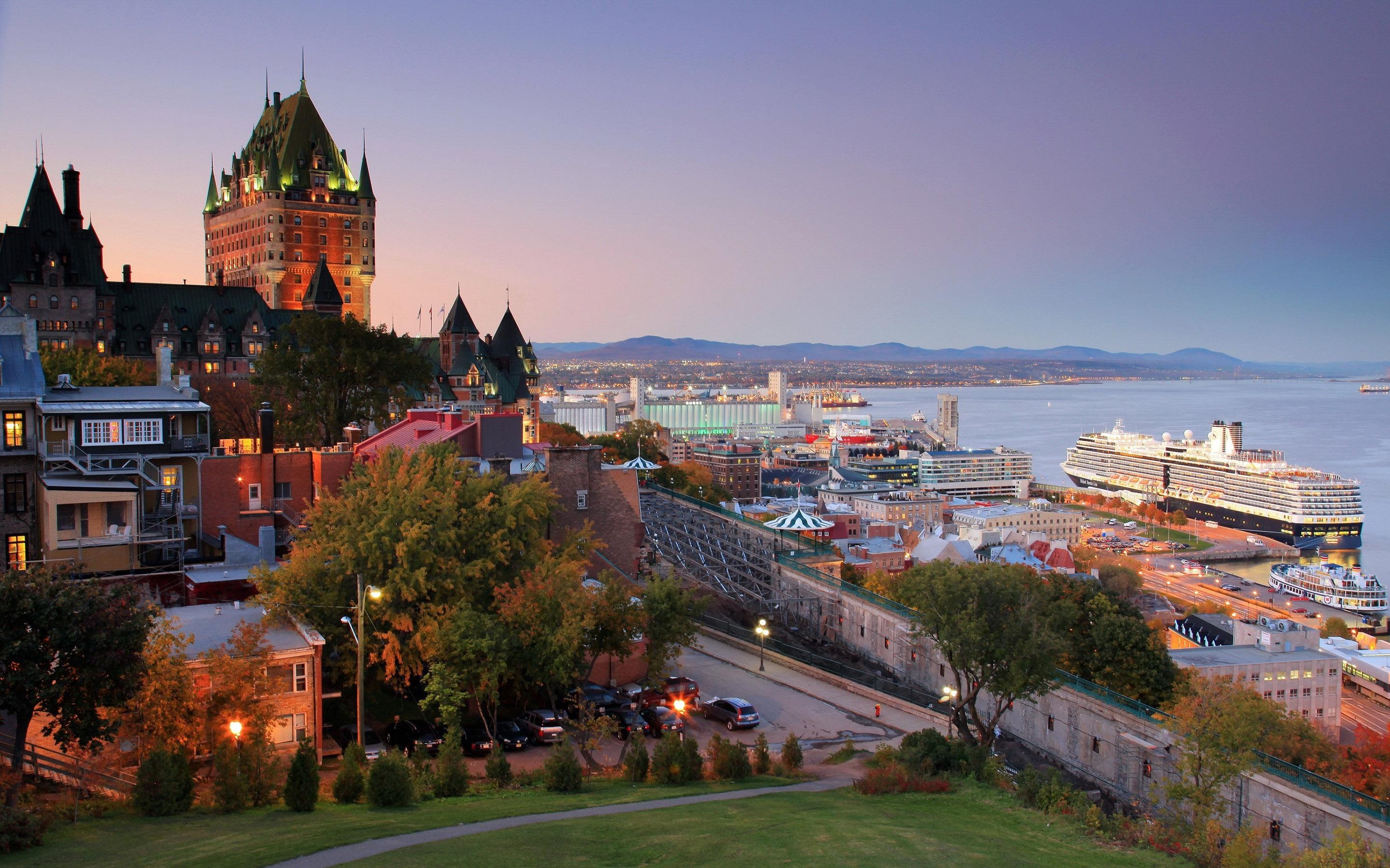 St. Lawrence River, Quebec, Canada, Wallpapers, 2880x1800 HD Desktop