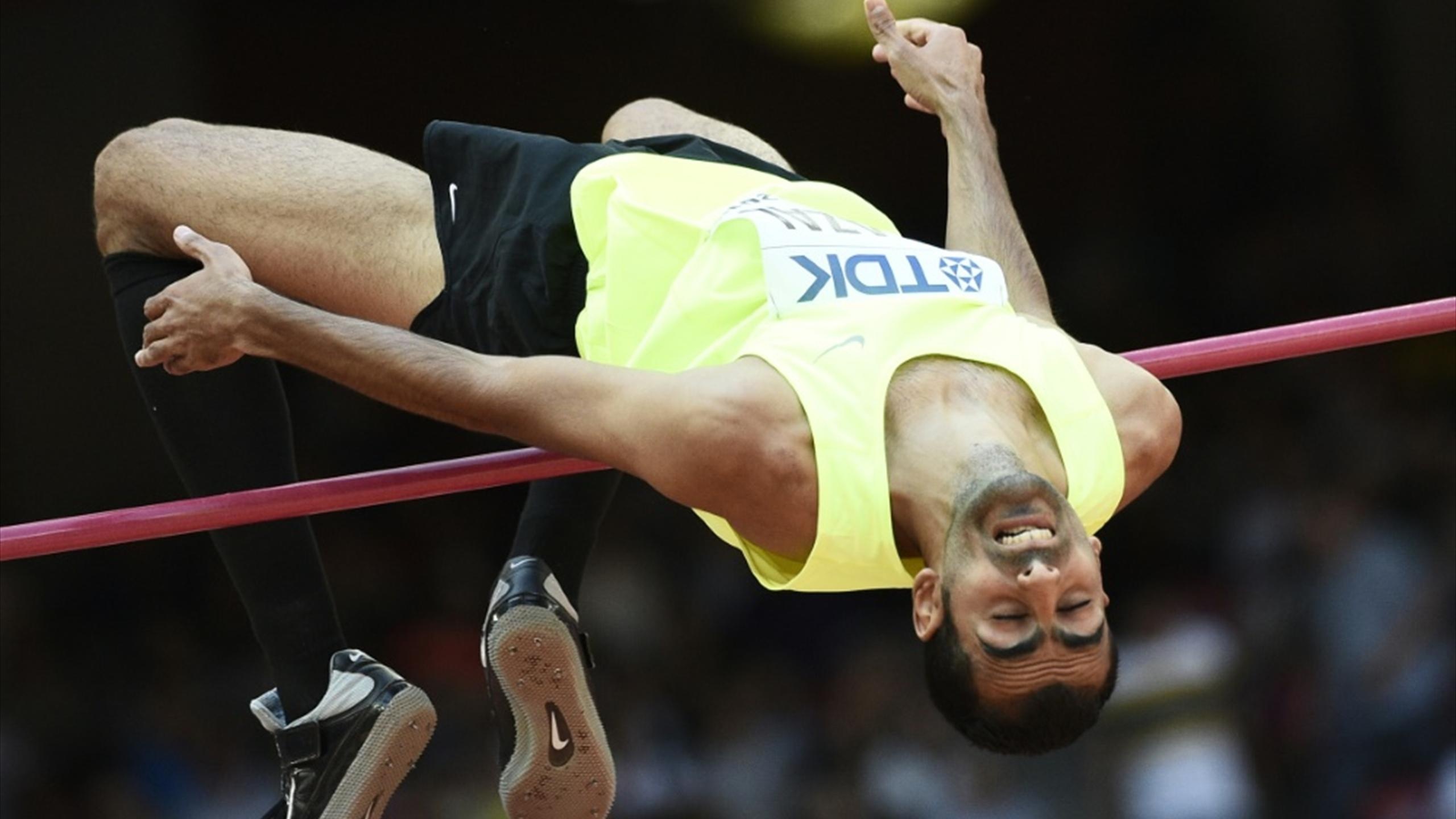 Majd Eddin Ghazal, Syrian athlete, World championship bronze, Proud representative, 2560x1440 HD Desktop