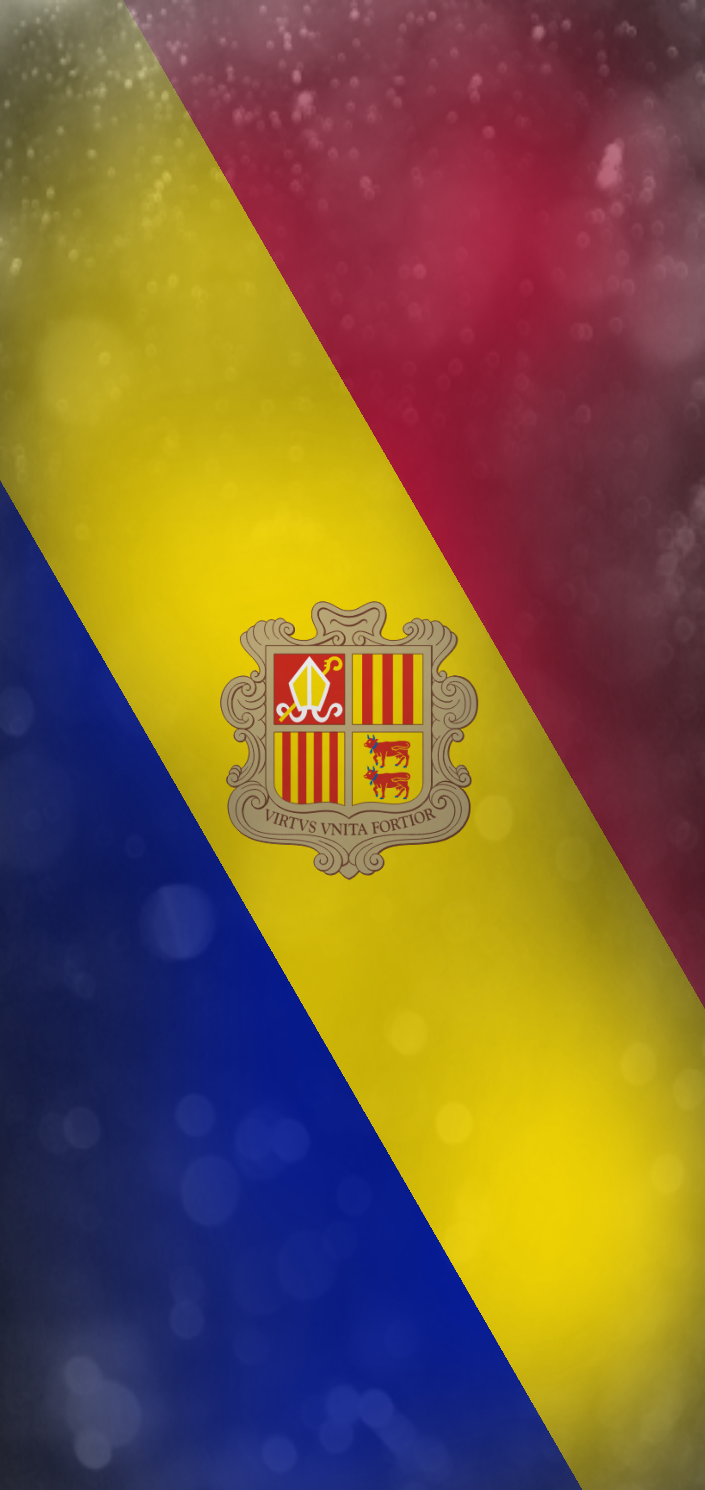 Andorra, Travels, National Flag, Banners, 1440x3040 HD Handy