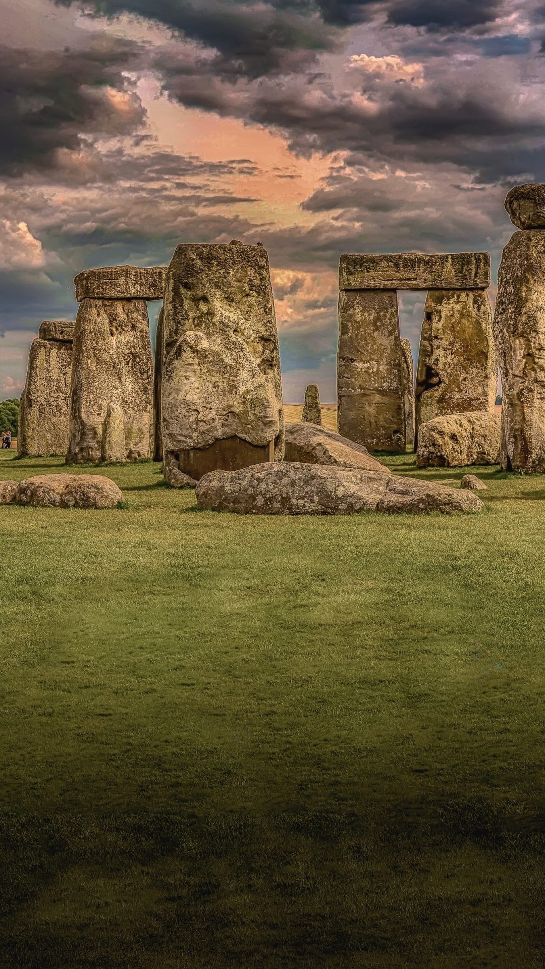 Stonehenge mystery, Ancient monument, Sacred site, English heritage, 1080x1920 Full HD Phone