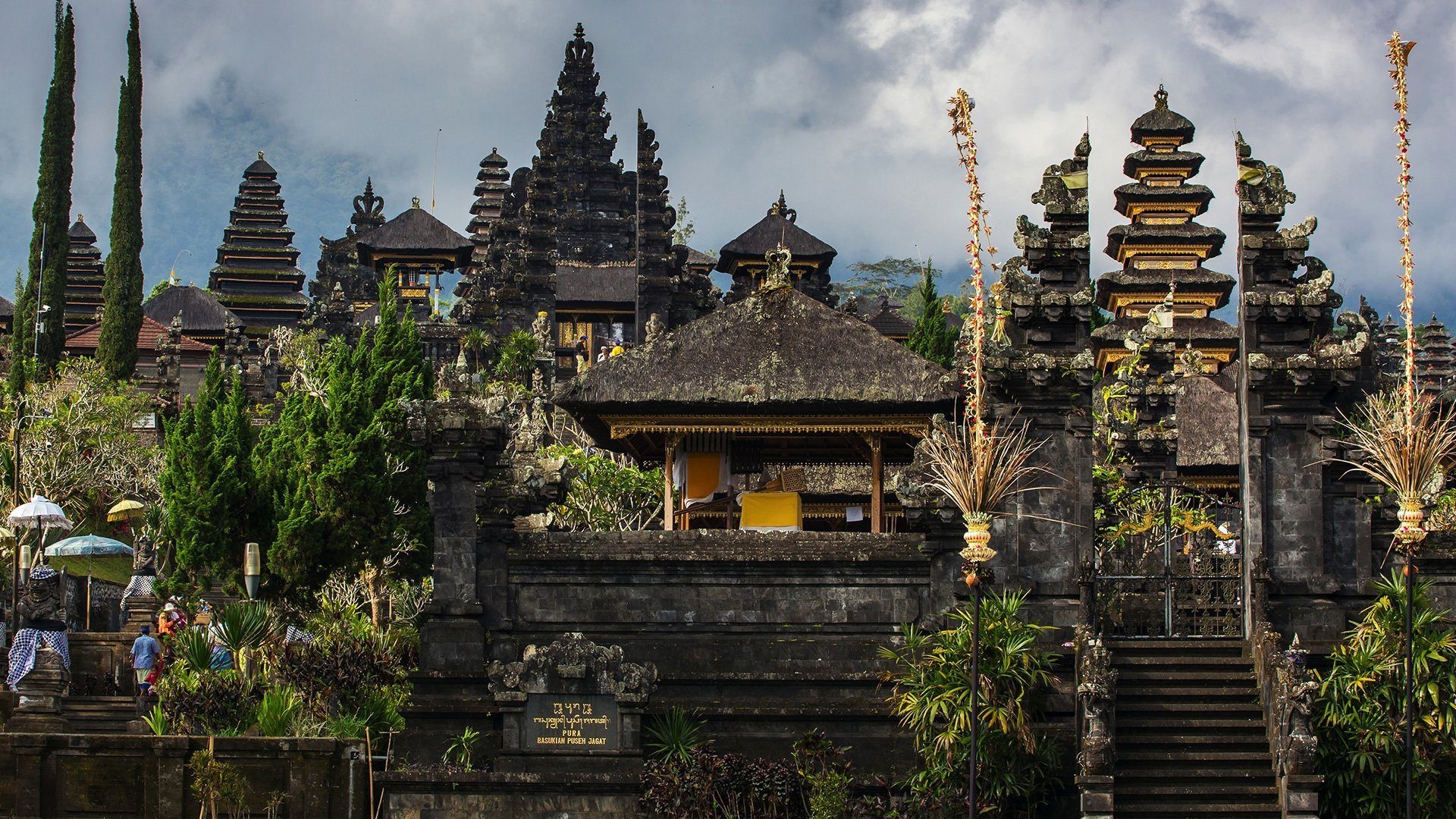 Indonesia ASQ, Thailand reopening, Temple of Besakih, Travel adventure, 1920x1080 Full HD Desktop
