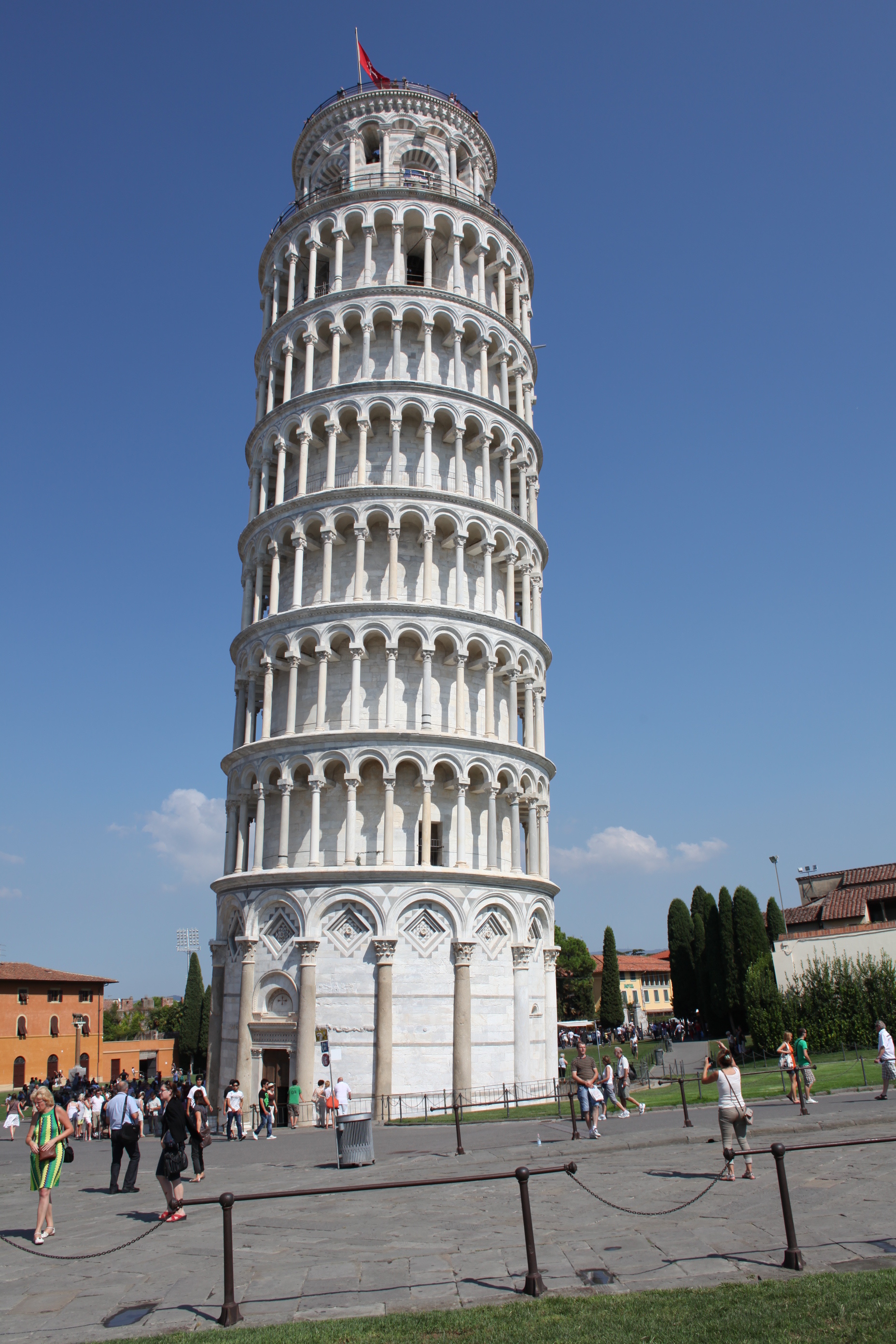 Leaning Tower of Pisa, Tilting structure, Gravity-defying, Italian masterpiece, 1860x2790 HD Handy