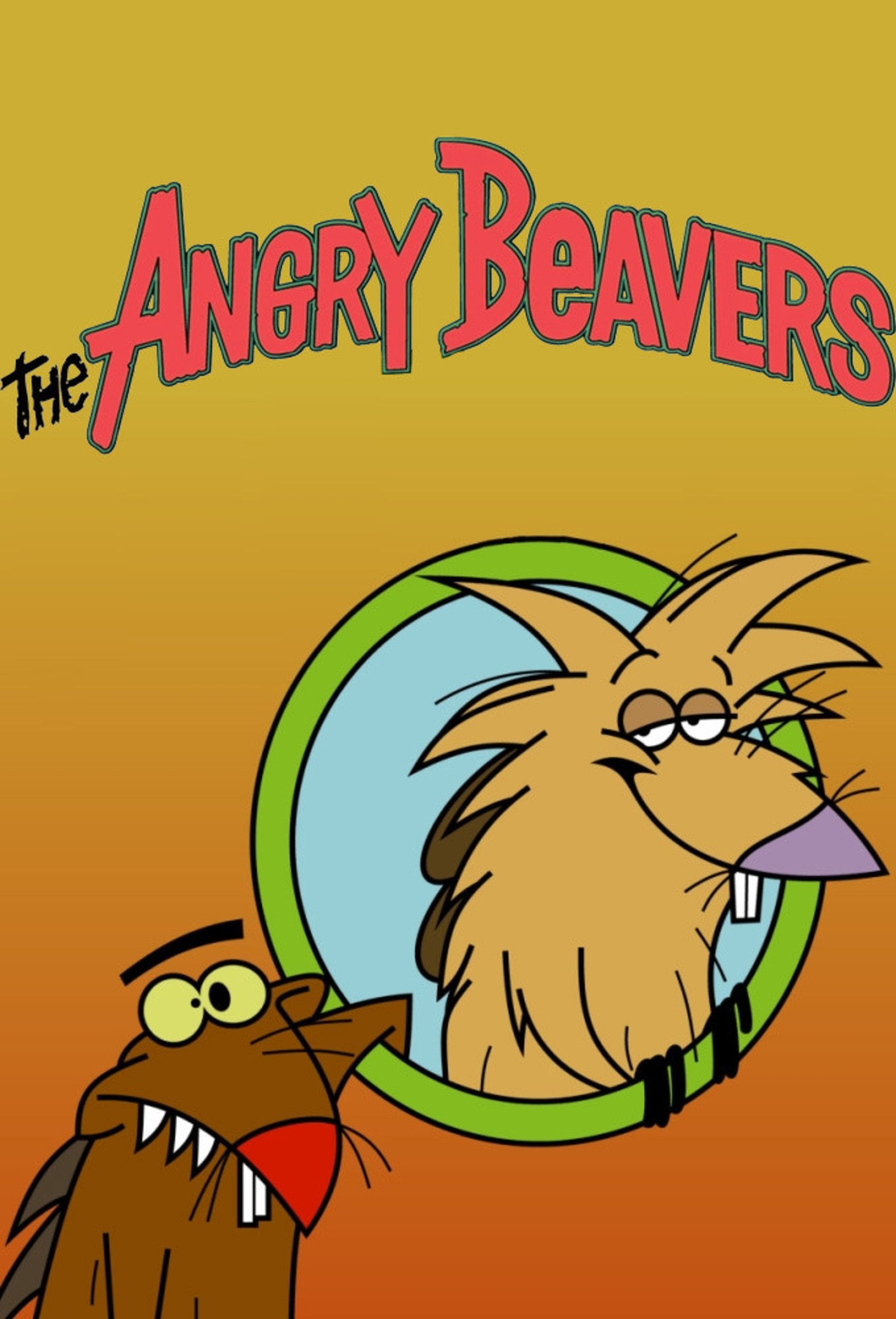 Angry beavers, TV series, Animation, Nicktoons, 1920x2830 HD Phone