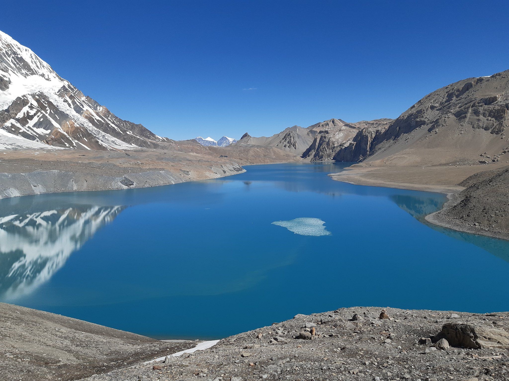 Lakes in Nepal Himalayas, Mountain beauty, Natural wonders, 2050x1540 HD Desktop