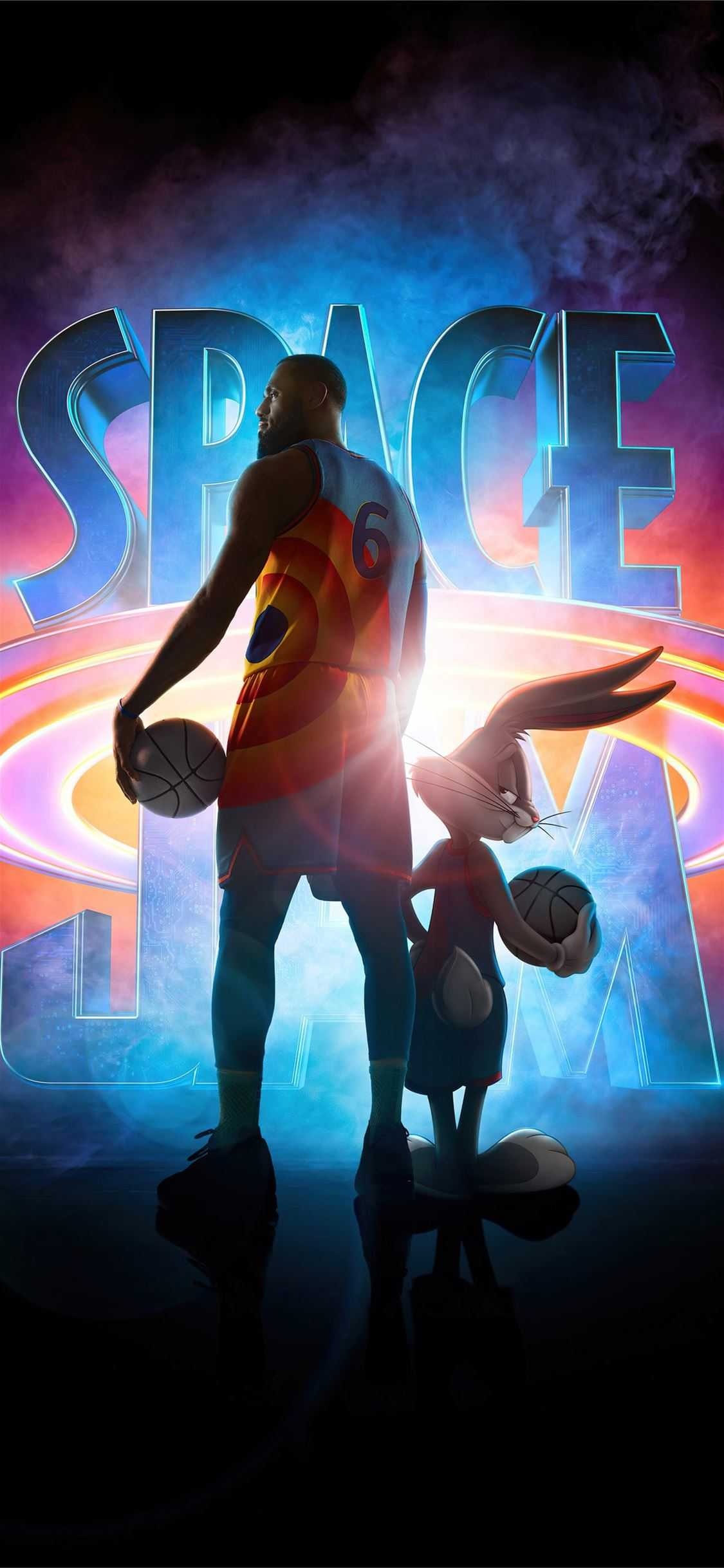 Space Jam, Wallpapers, Animation, HD, 1130x2440 HD Handy
