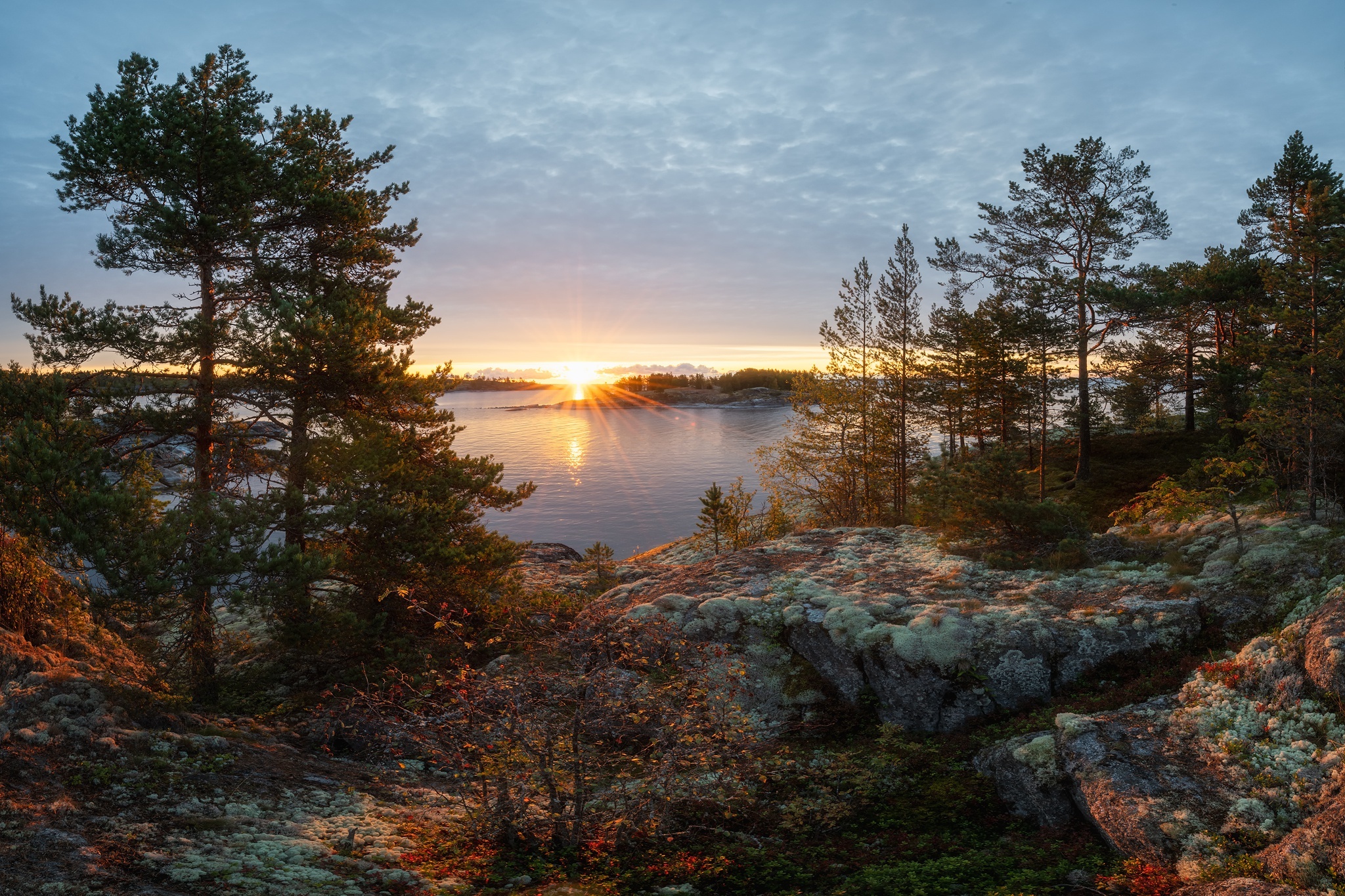 Ladoga Lake, Untouched wilderness, Tranquility abound, Wanderlust, 2050x1370 HD Desktop