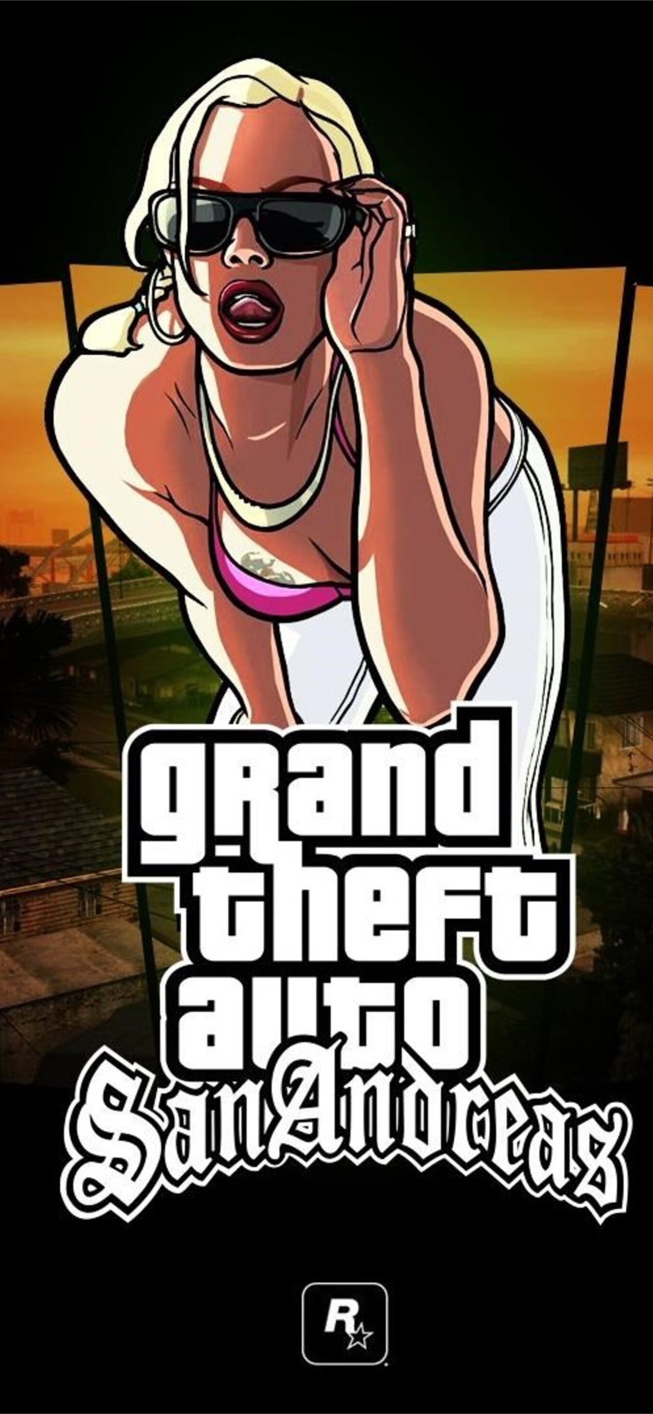 Grand Theft Auto San Andreas, HD iPhone wallpapers, iLikeWallpaper, 1290x2780 HD Handy
