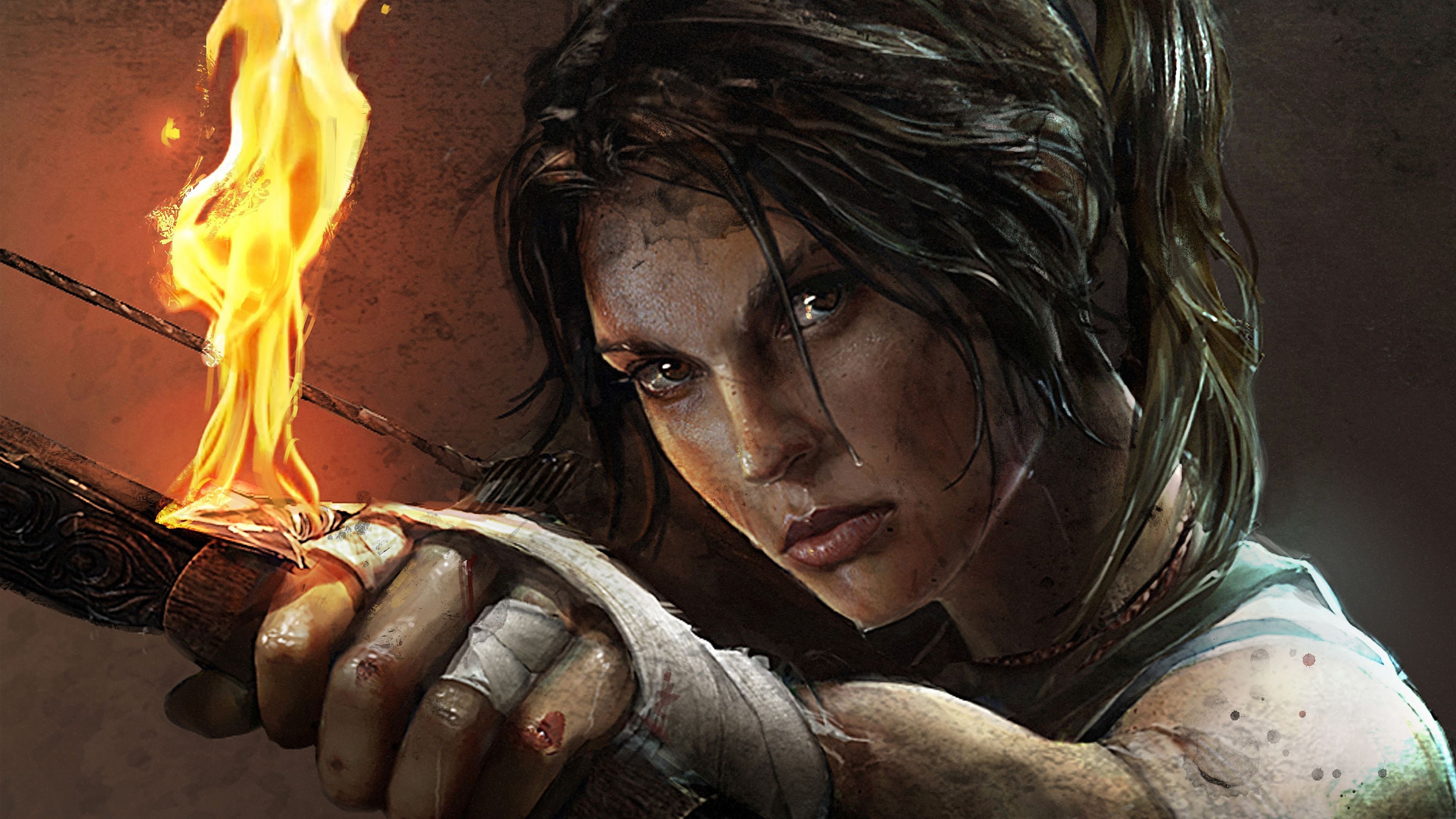 Lara Croft Tomb Raider wallpapers, Iconic movie character, Gaming inspiration, 3840x2160 4K Desktop