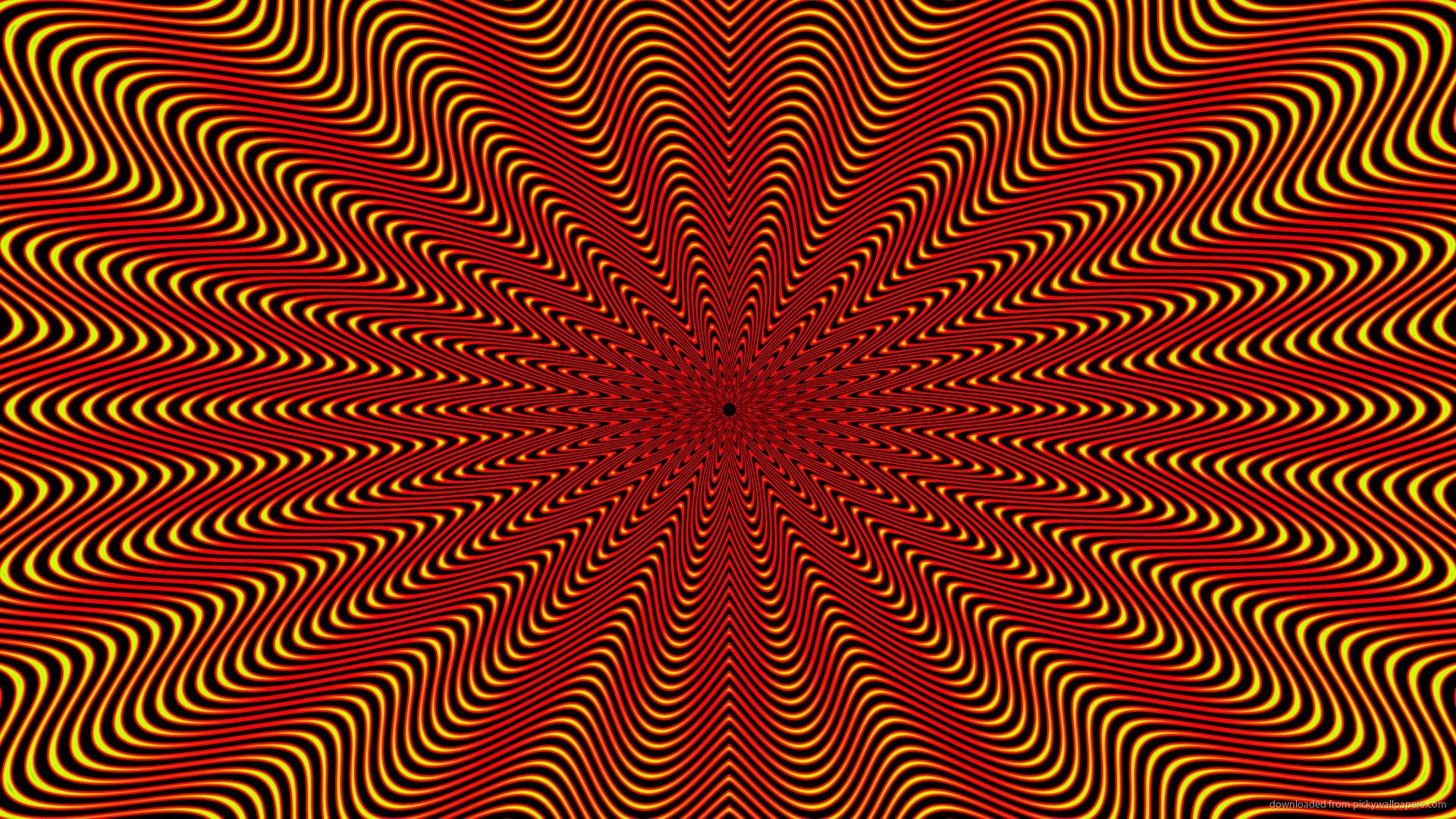 Optical Illusion (Other), Red illusions, Mind-bending artwork, Optical deception, 1920x1080 Full HD Desktop