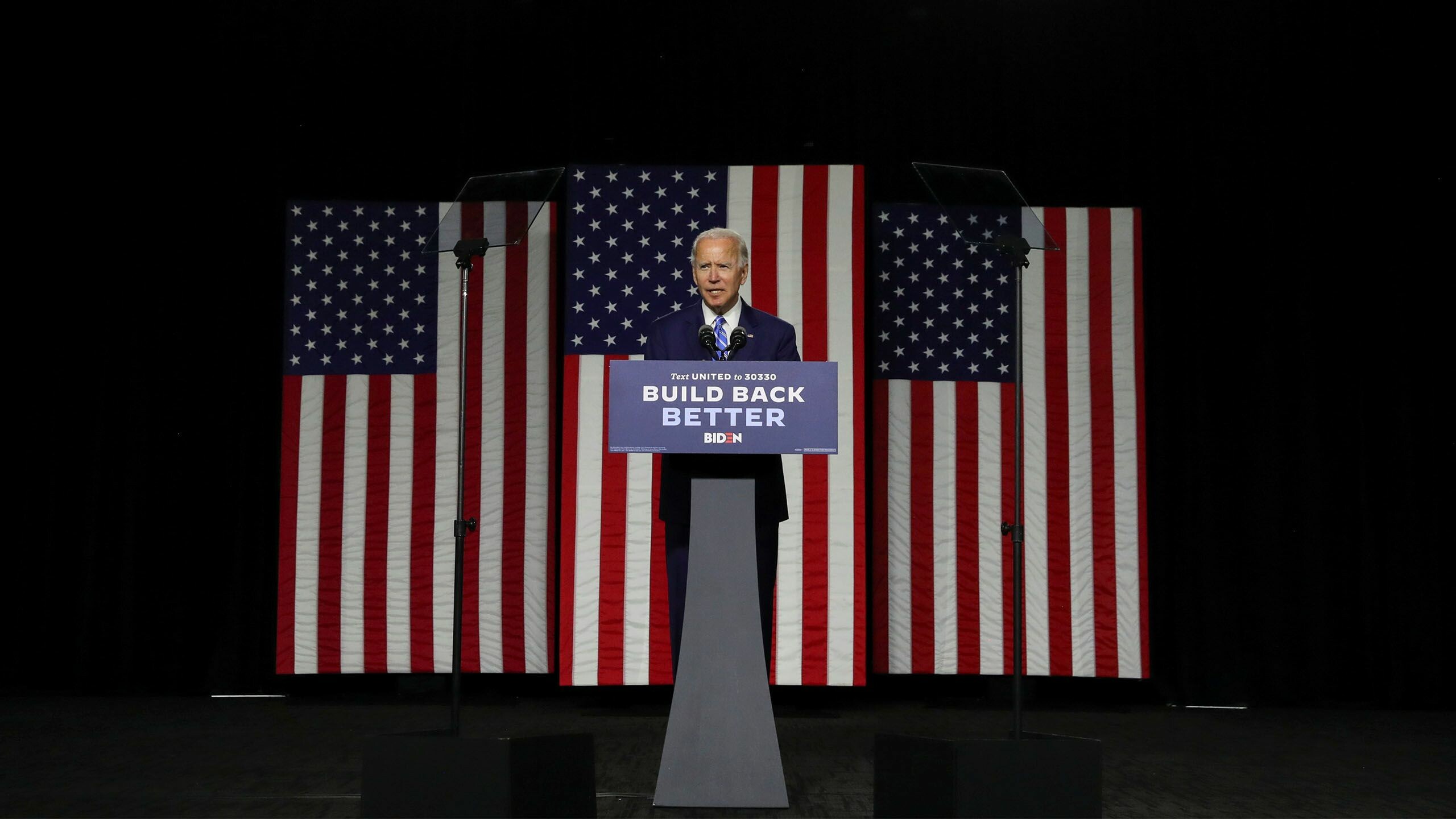 Joe Biden: A moderate Democrat, Centrist. 2560x1440 HD Background.