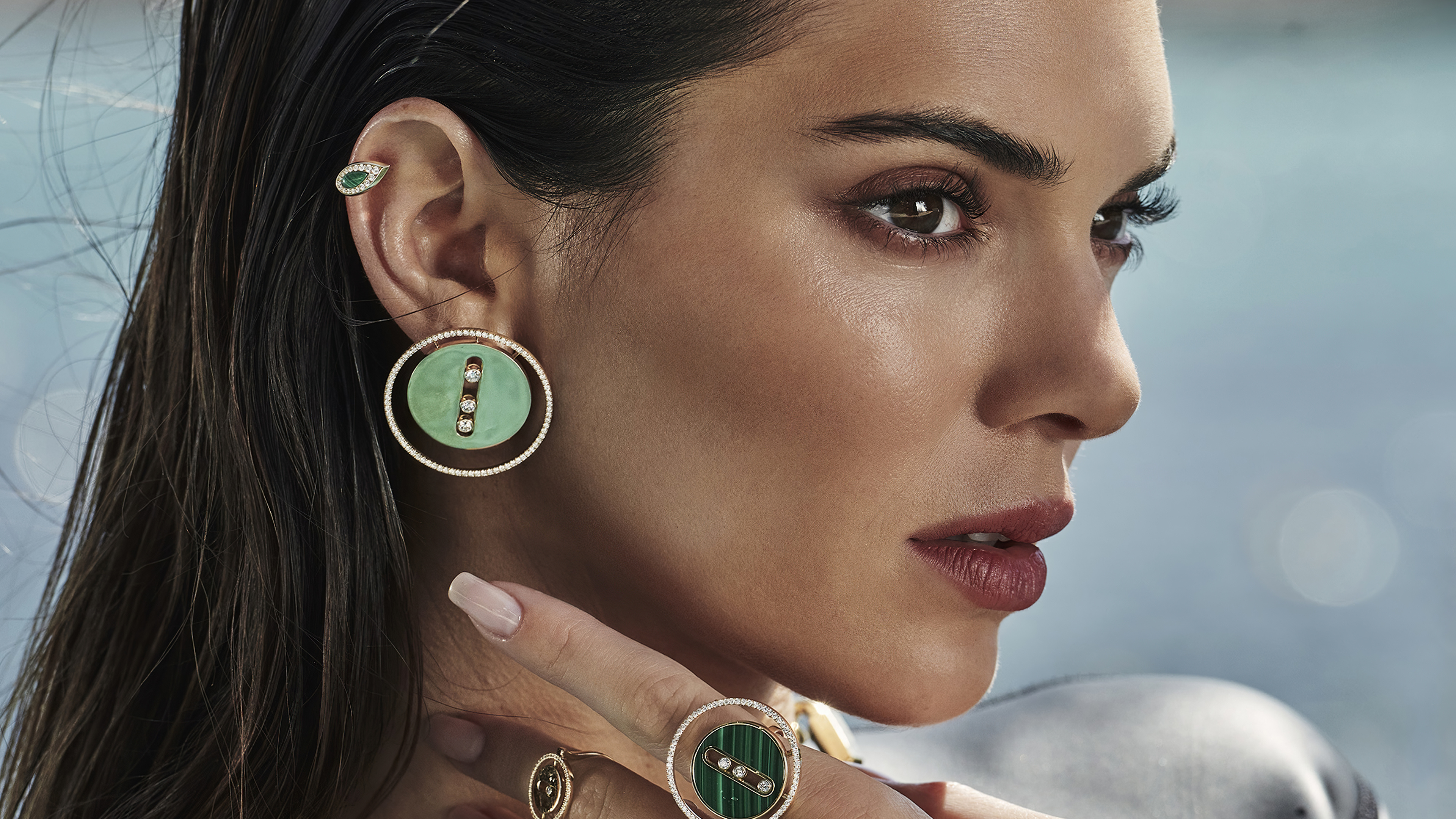2160x3840 Kendall Jenner Messika Jewelry Campaign 2022 Face Sony Xperia X, XZ, Z5 Premium HD 4k Wallpapers, Images, Backgrounds, Photos and Pictures 3840x2160