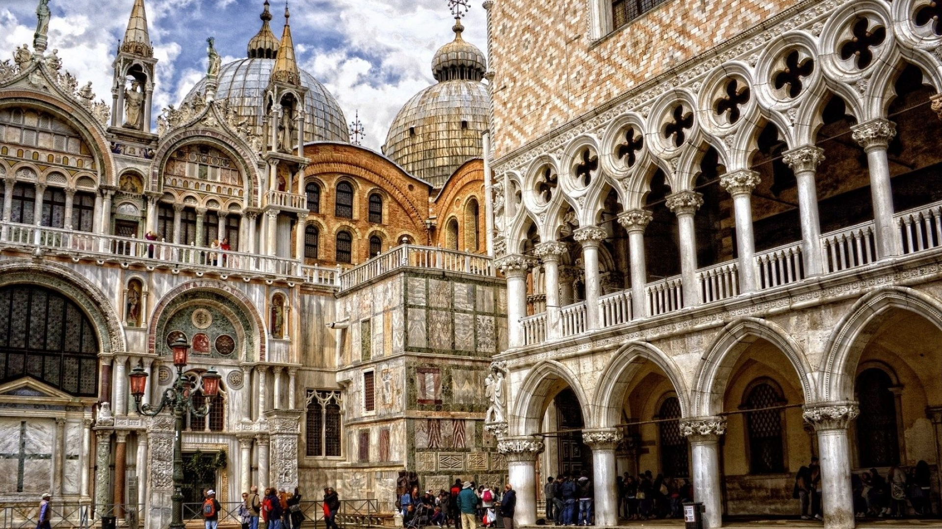 Doges Palace, Venice, Incredible places, Free downloads, 1920x1080 Full HD Desktop