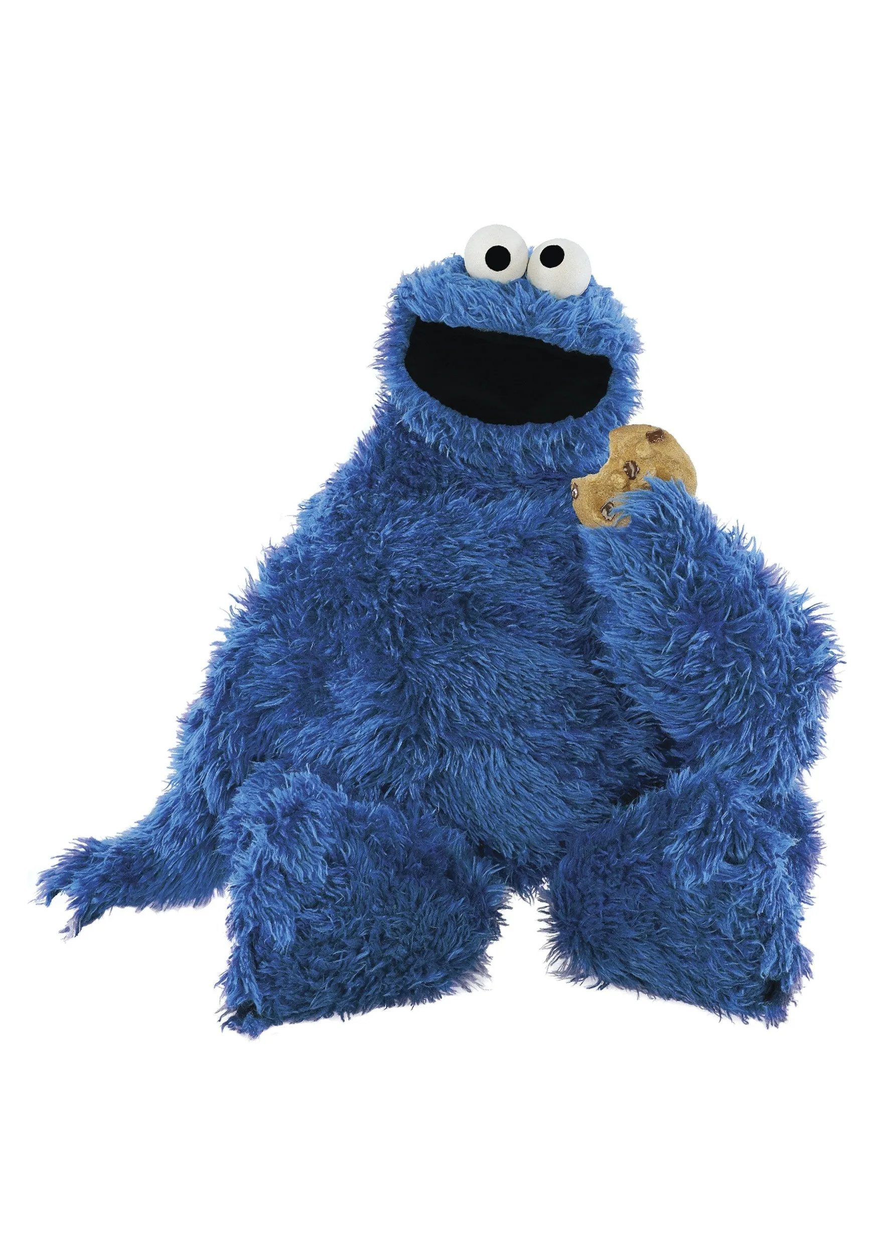 Cute Cookie Monster, Adorable wallpaper, Delightful design, Charming character, 1750x2500 HD Phone