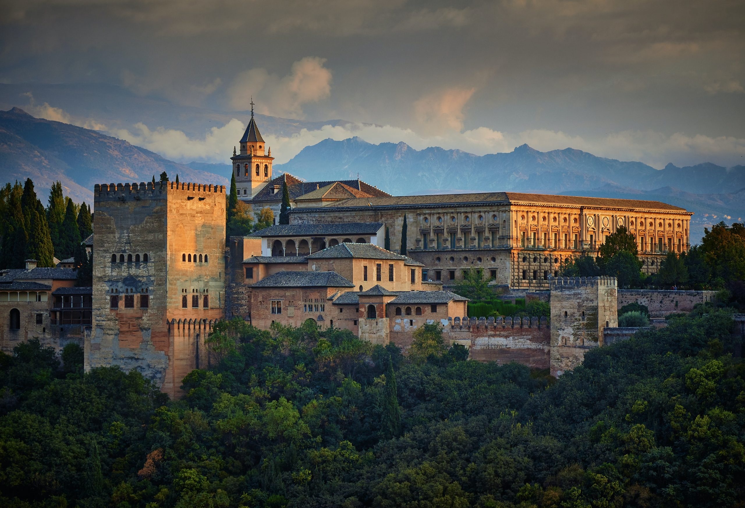 The Alhambra, Spain, Vidar Nordli Mathisen, Unsplash, 2560x1750 HD Desktop