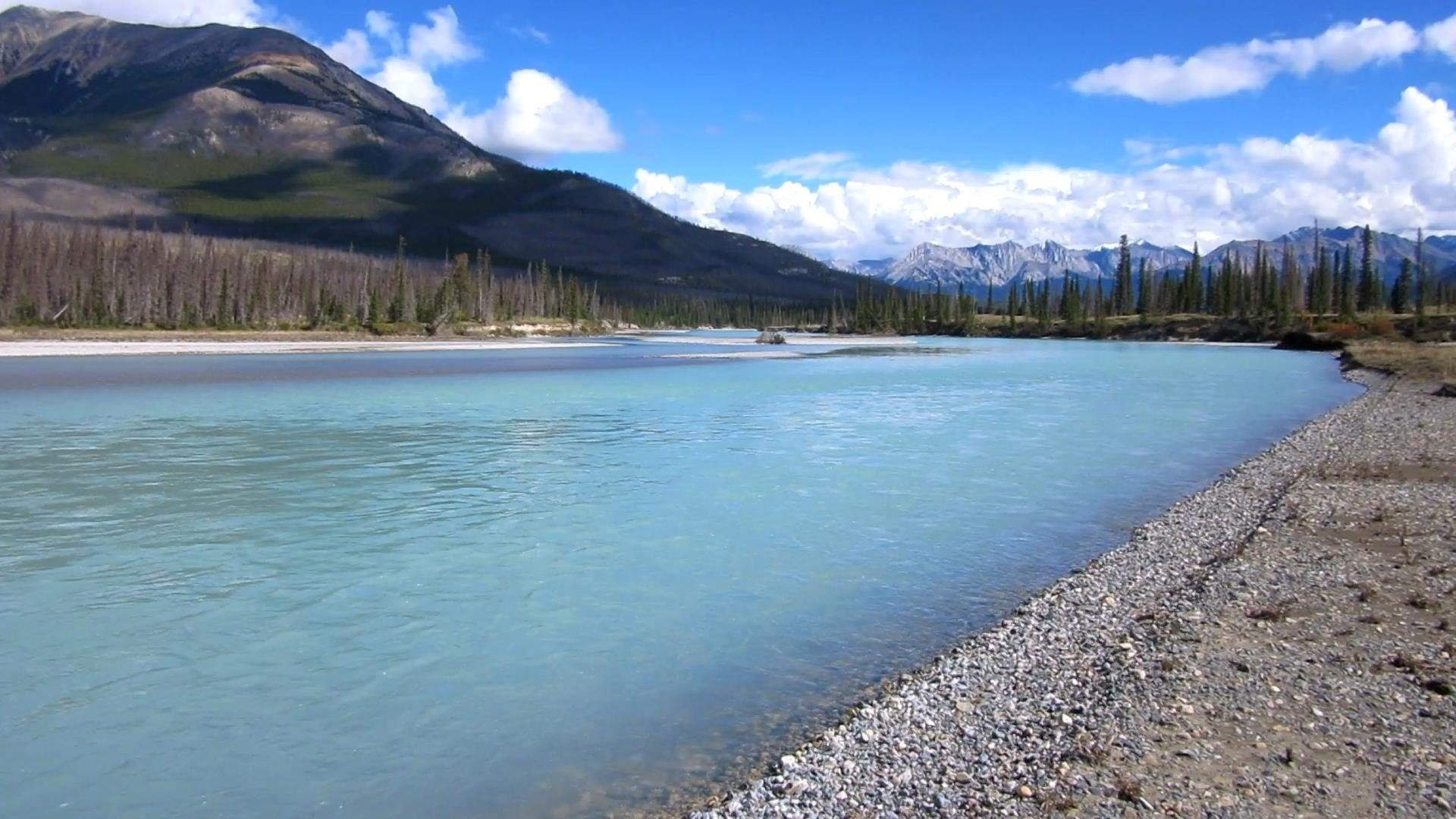 Saskatchewan River, Landscape wallpaper, HD image, Picture background, 1920x1080 Full HD Desktop