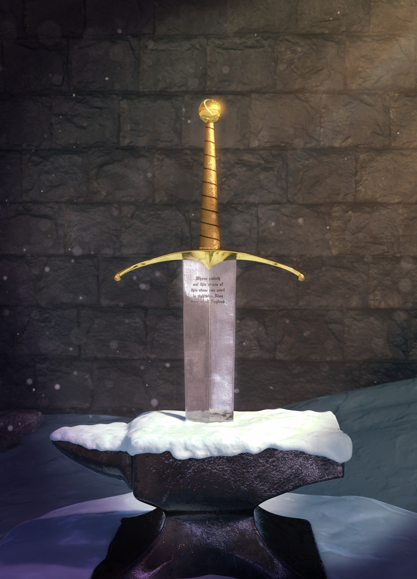 Sword, The Sword in the Stone Wallpaper, 1600x2220 HD Handy