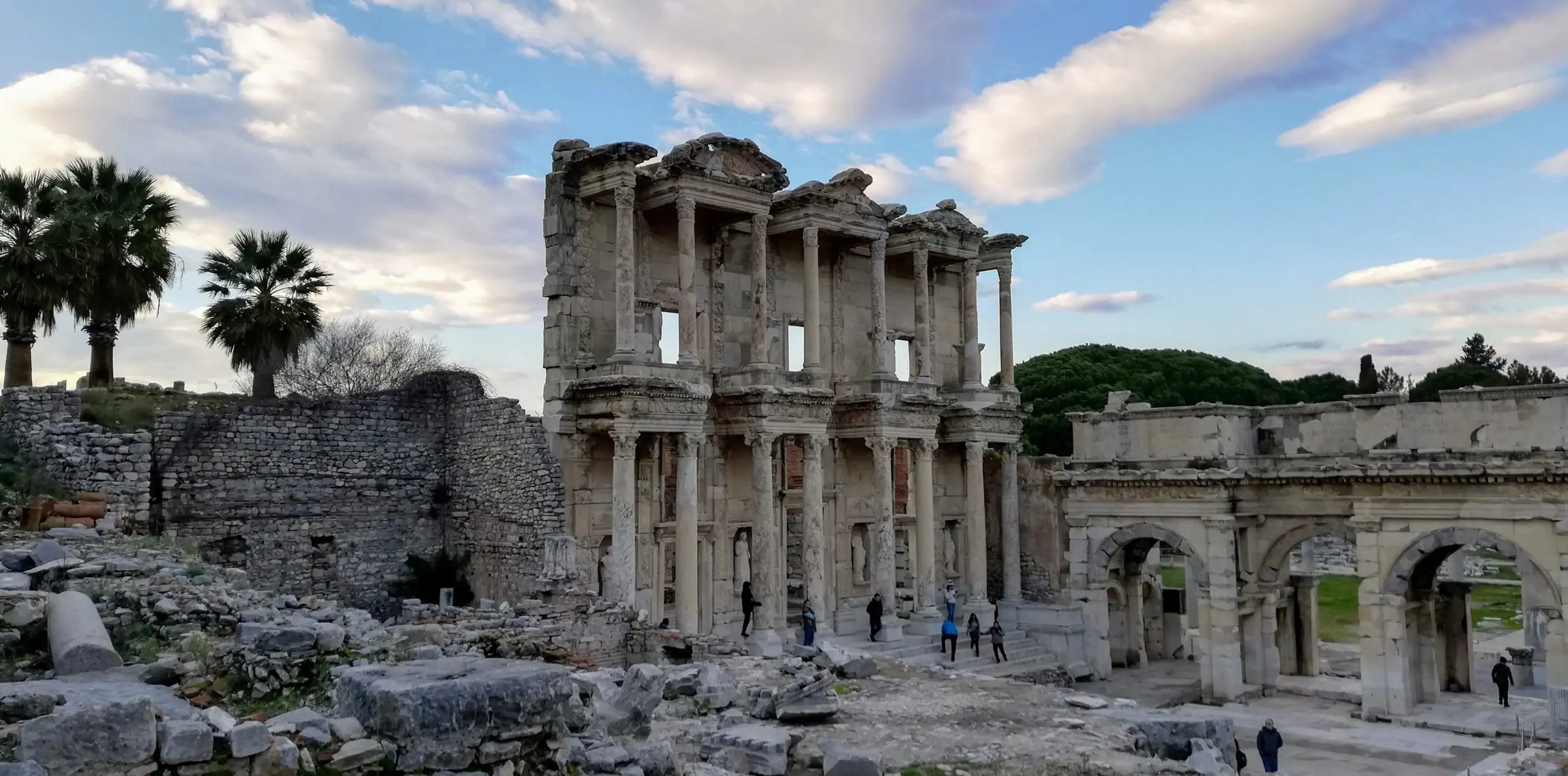 Biblical Ephesus tour, Travels, Ancient Ephesus, Historical, 2560x1270 Dual Screen Desktop