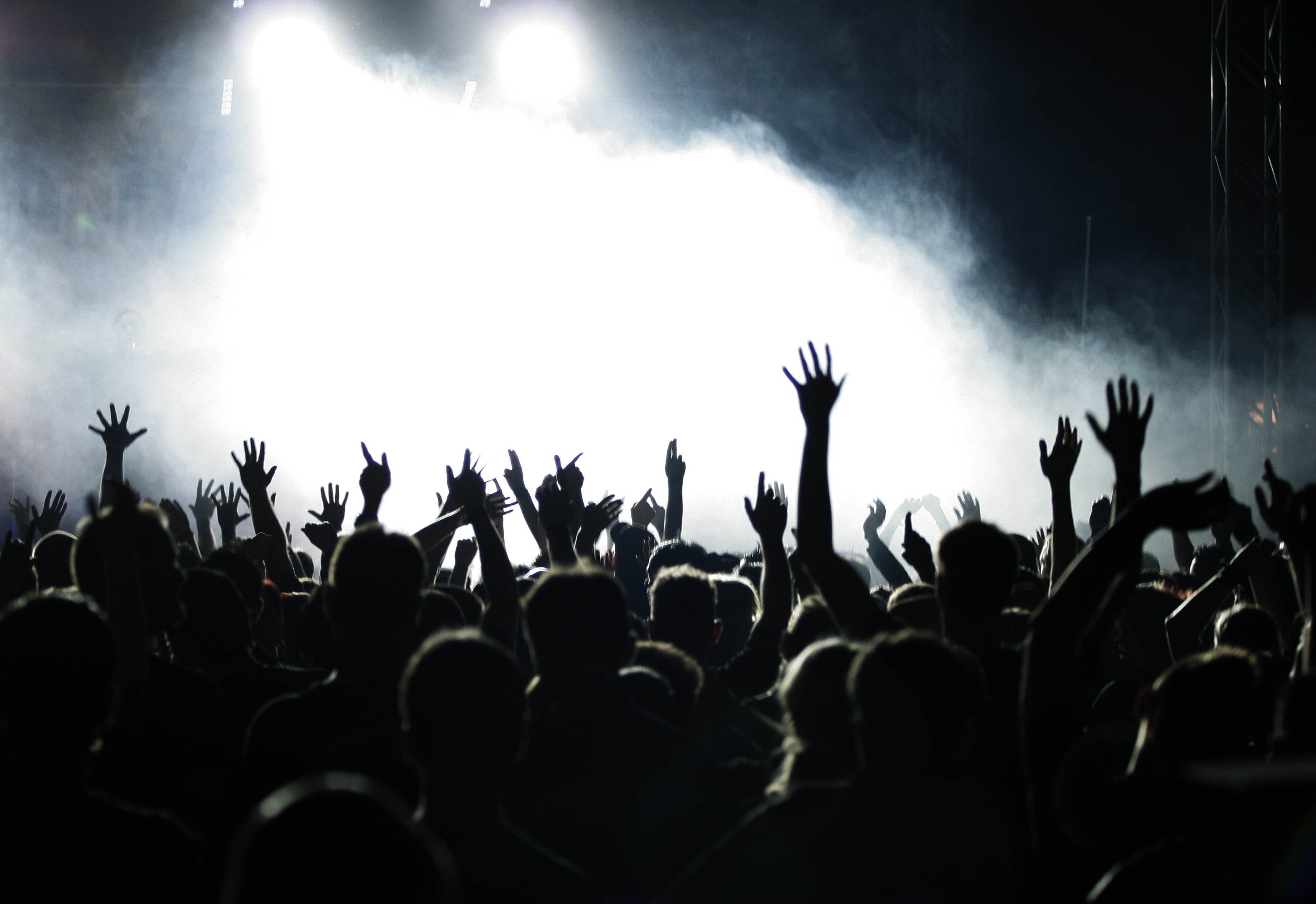 Concert: Group of people at event, Band playing music, Music bringing people together. 3140x2160 HD Wallpaper.