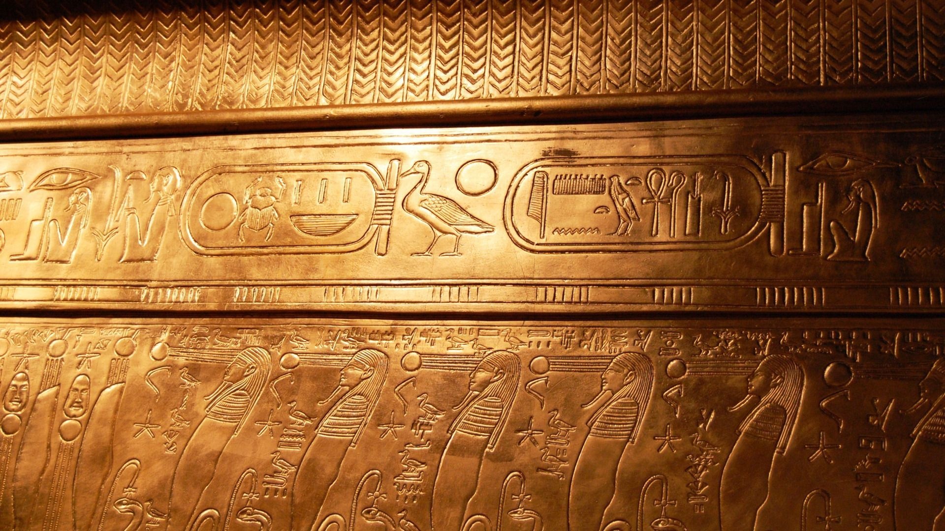 Tomb of Tutankhamun, Hieroglyphics Wallpaper, 1920x1080 Full HD Desktop