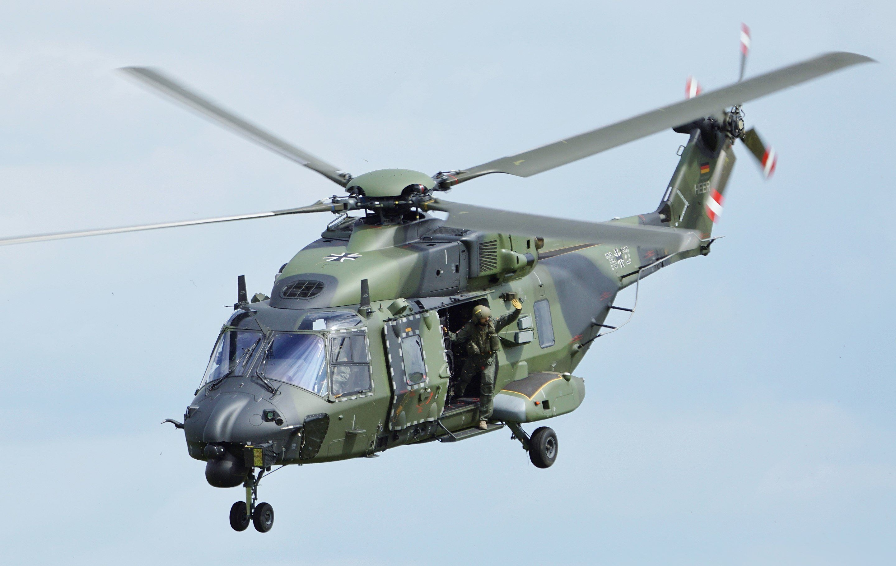 NHIndustries, NH90 Helicopter, Bundeswehr, 1:87 Scale, 2880x1820 HD Desktop