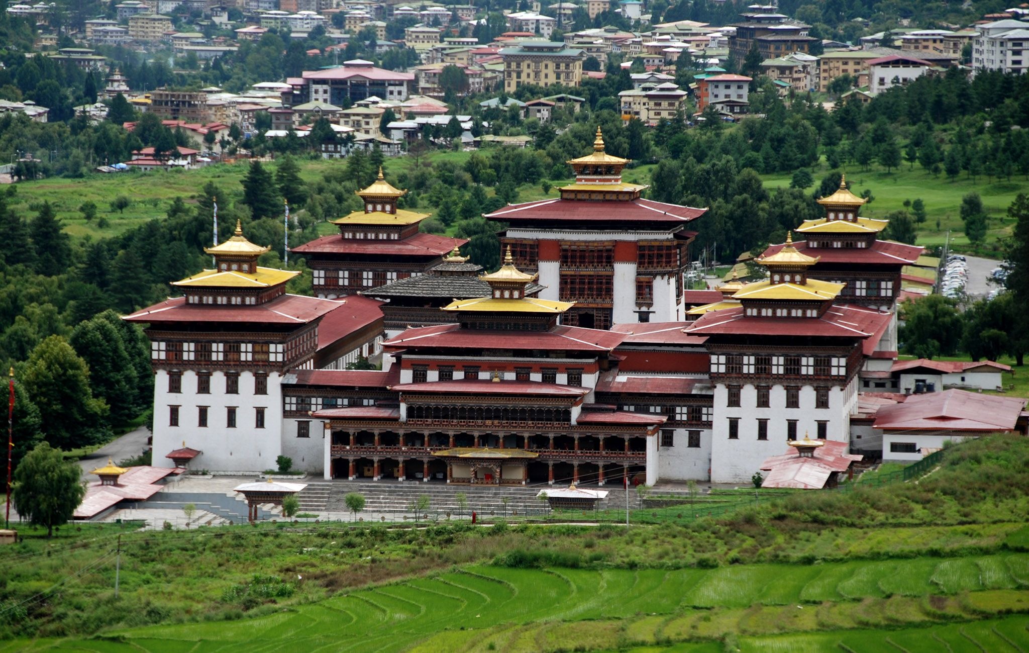 Bhutan travels, Glimpses of Bhutan, Thimphu city, Cultural experiences, 2050x1300 HD Desktop