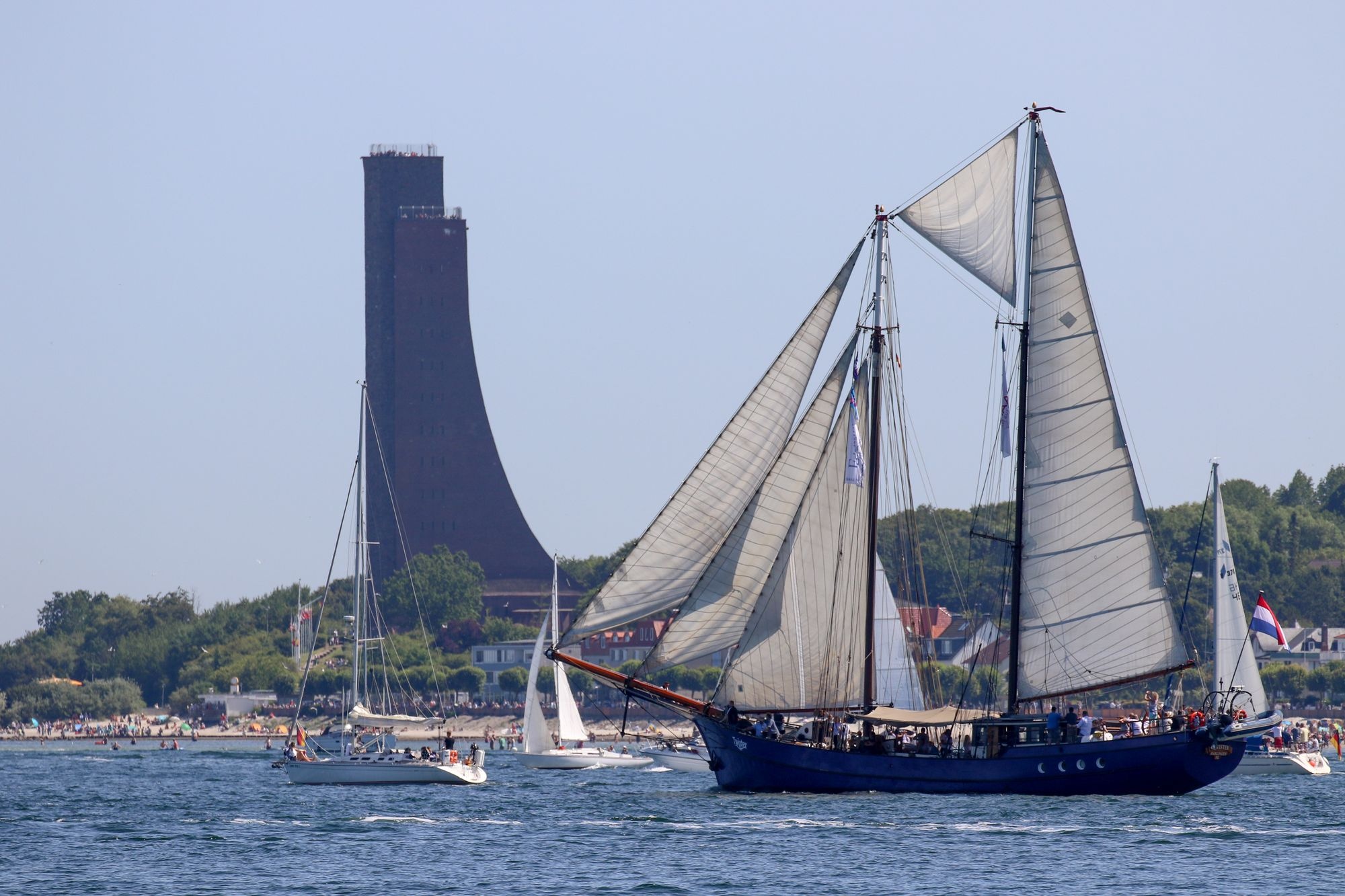Windjammer: Kieler Woche 2022, Traditional sailing ships. 2000x1340 HD Wallpaper.