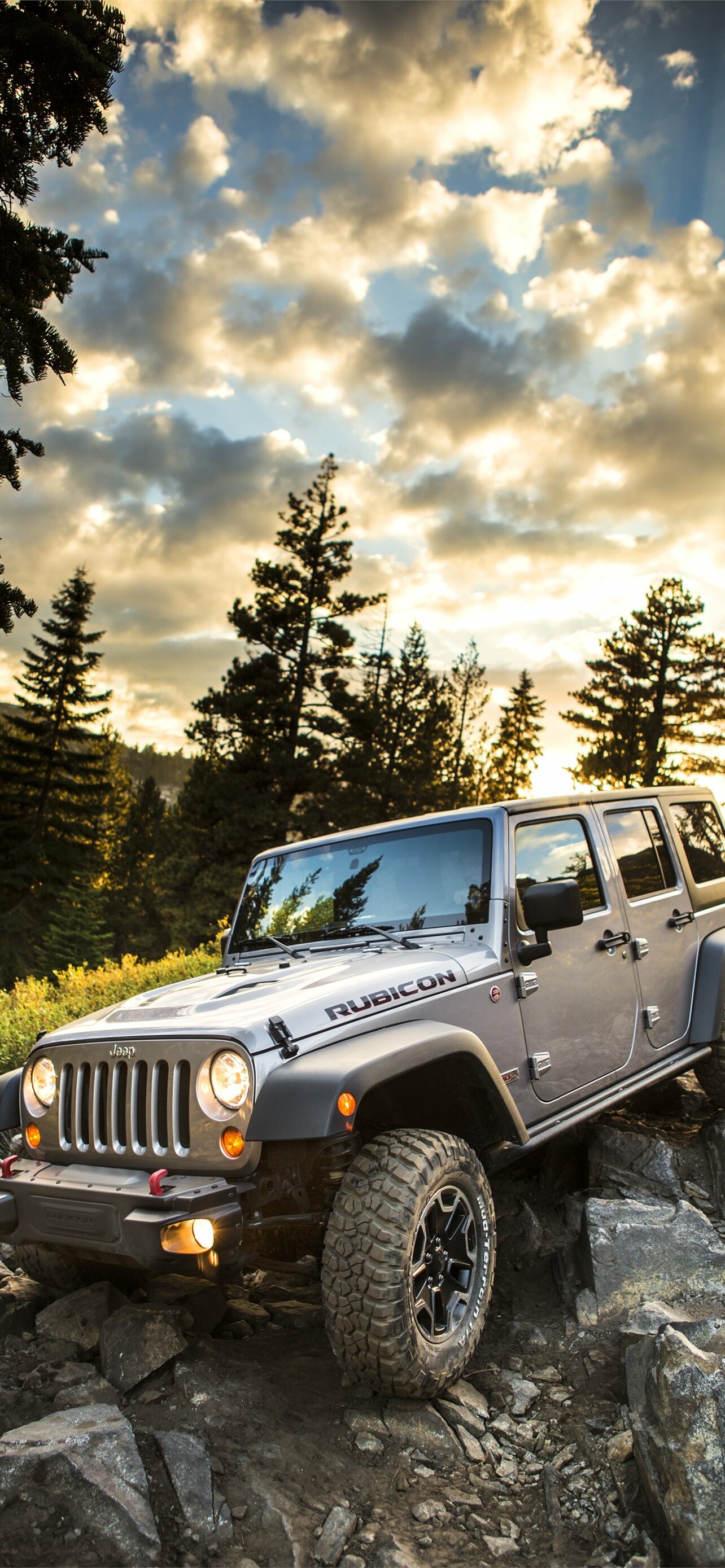 Jeep: The king of off-road vehicles, Automotive lighting. 1290x2780 HD Wallpaper.