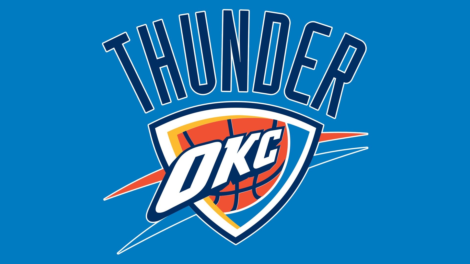 Oklahoma City Thunder, HD wallpaper, Background image, Basketball, 1920x1080 Full HD Desktop