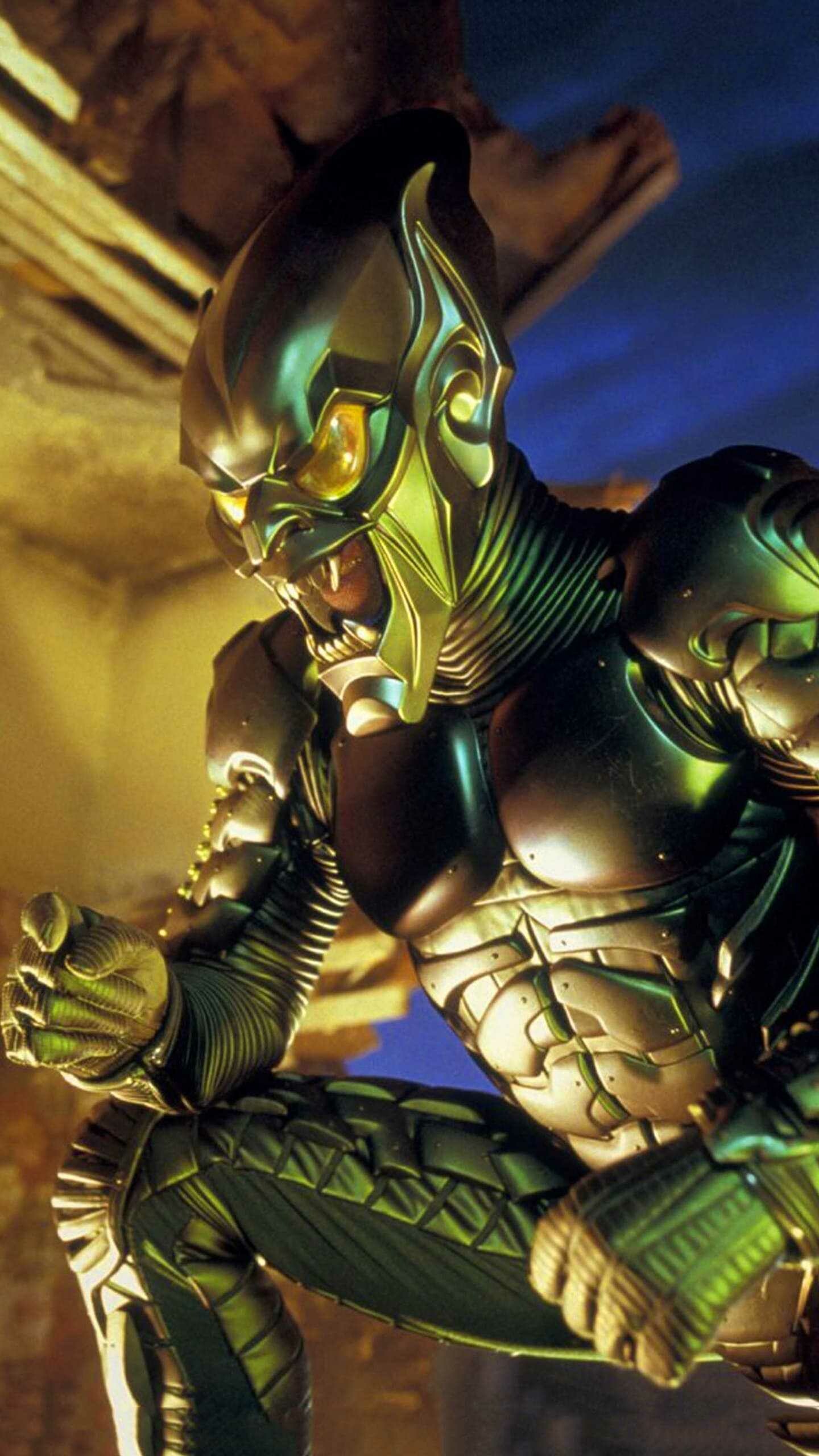 Green Goblin: The alias of several fictional supervillain characters that appears in comic books published by Marvel Comics. 1440x2560 HD Wallpaper.