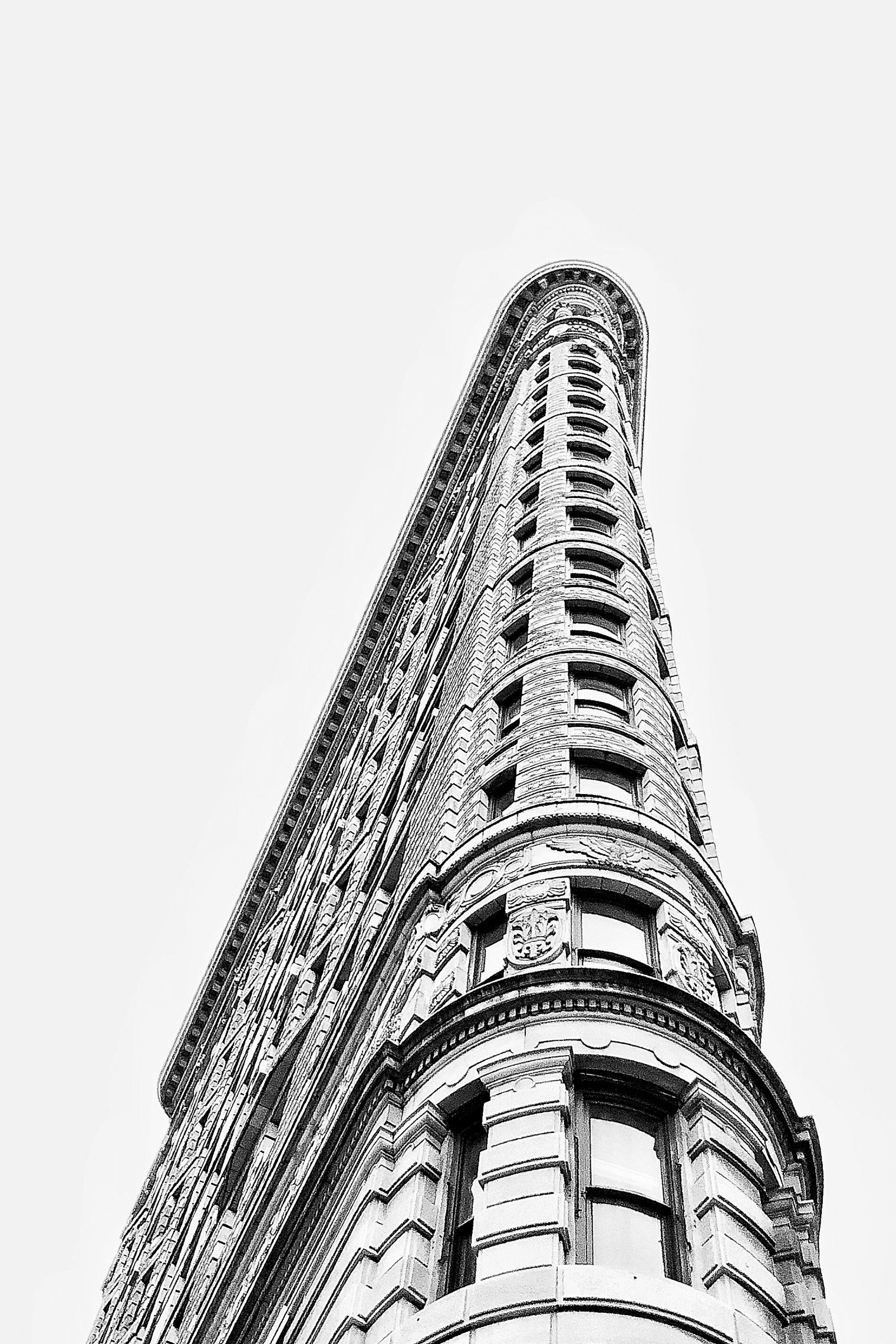 New York, Black and White, Travels, iPhone Wallpaper, 1520x2280 HD Phone