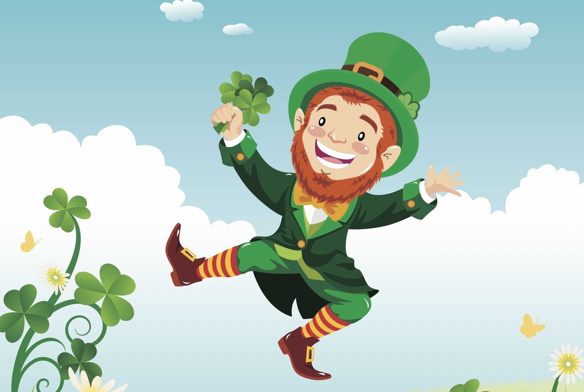 Popular leprechaun wallpapers, St. Patrick's Day, Irish folklore, Luck, 2370x1590 HD Desktop