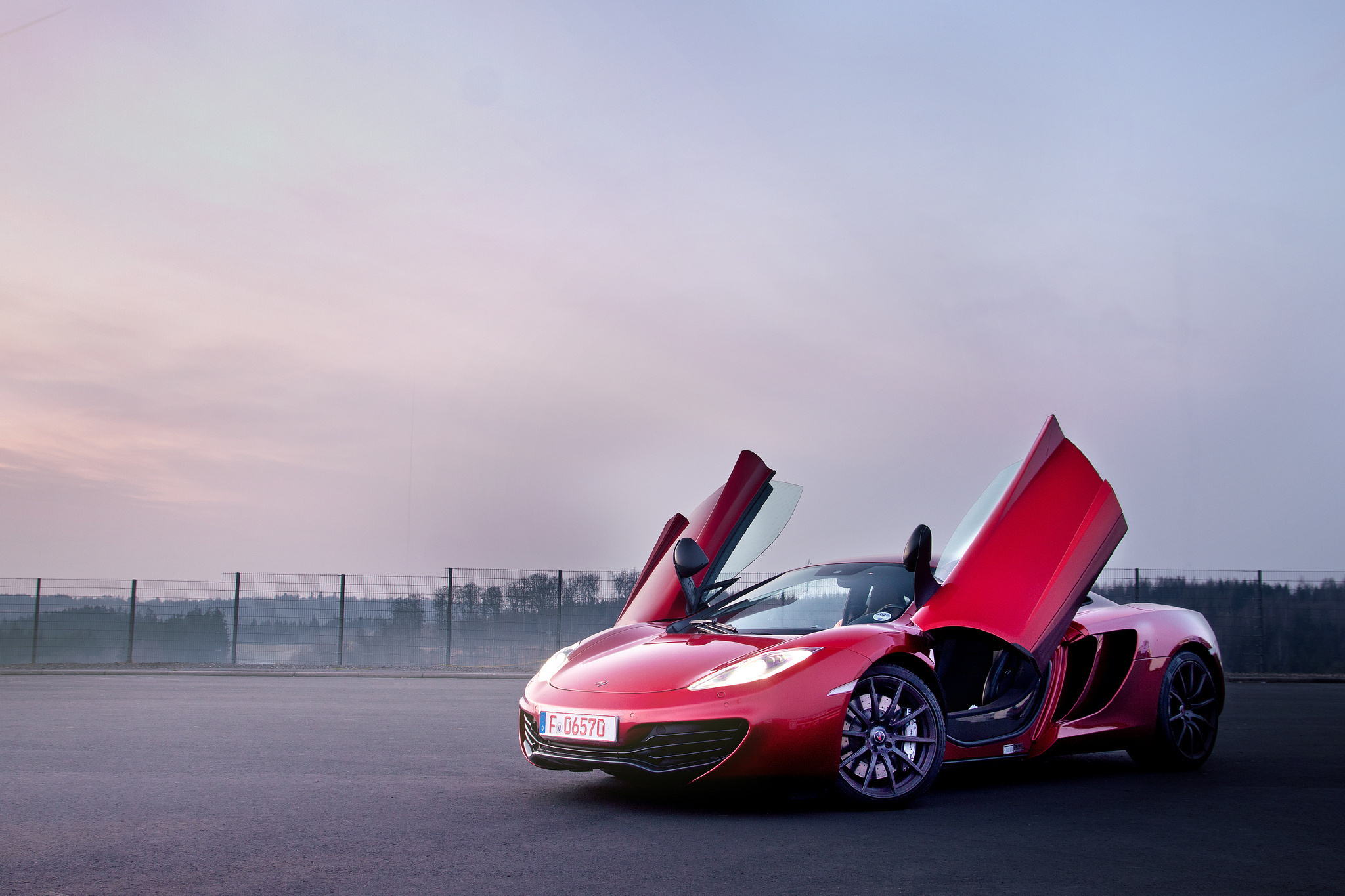 McLaren 12C, Auto excellence, Red sports car, Striking wallpaper, 2050x1370 HD Desktop