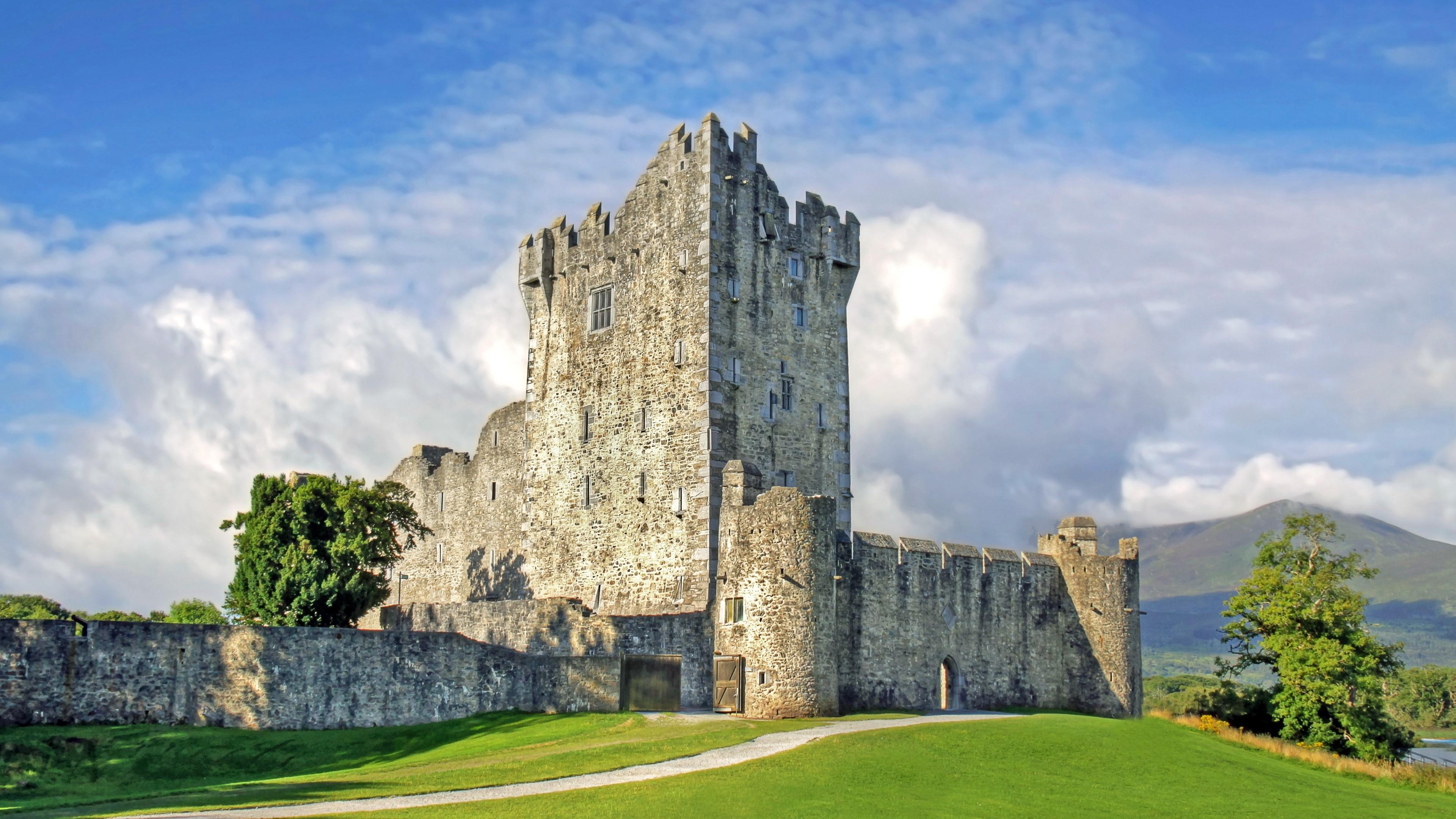 Ross Castle, Irish Castle Wallpaper, 3840x2160 4K Desktop